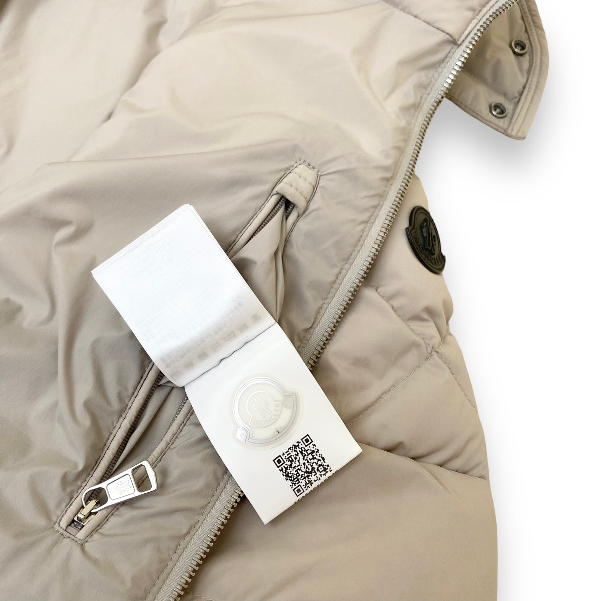 MONCLER CECAUD GIUBBOTTO PUFFER JACKET GREY XL