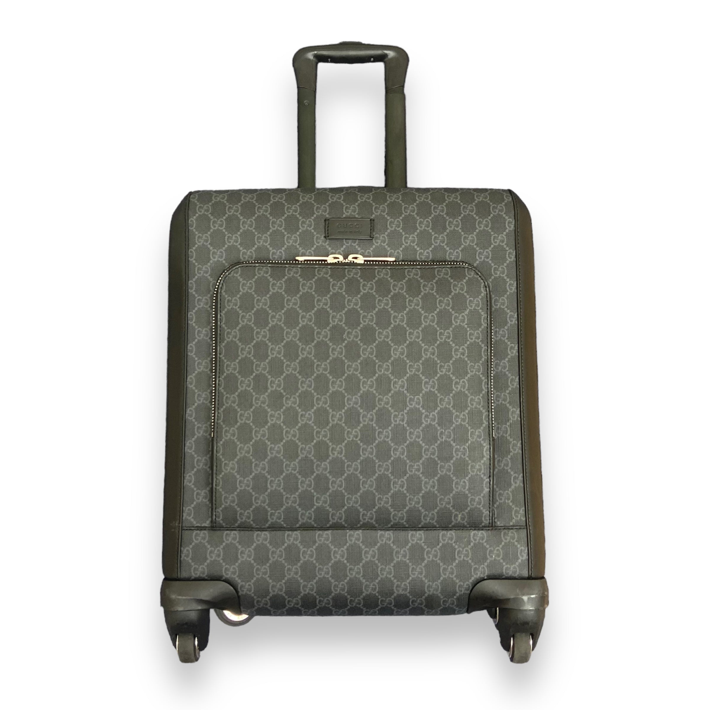 GUCCI GG SUPREME CABIN SUITCASE BLACK M