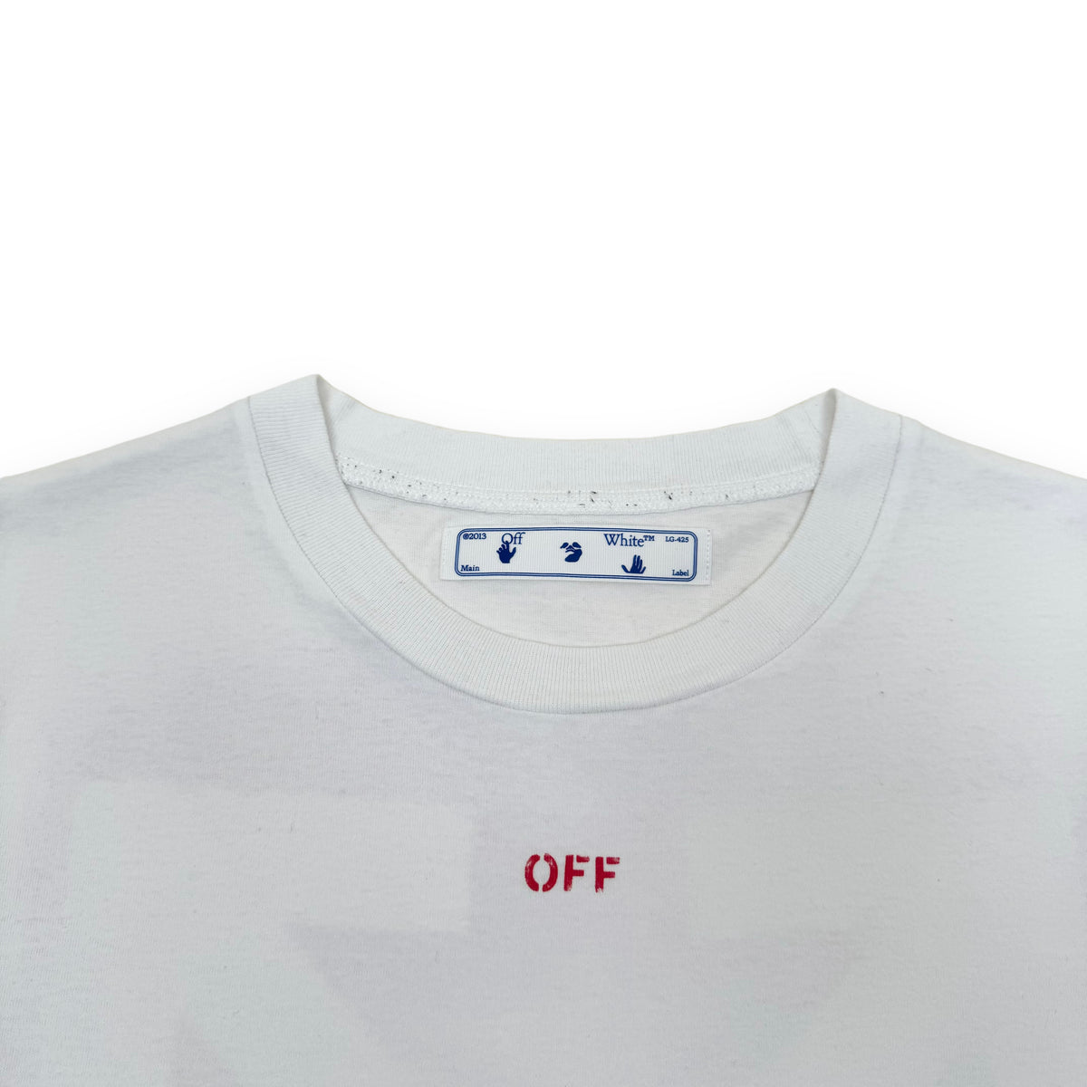 OFF-WHITE STENCIL ARROWS T-SHIRT WHITE / RED M