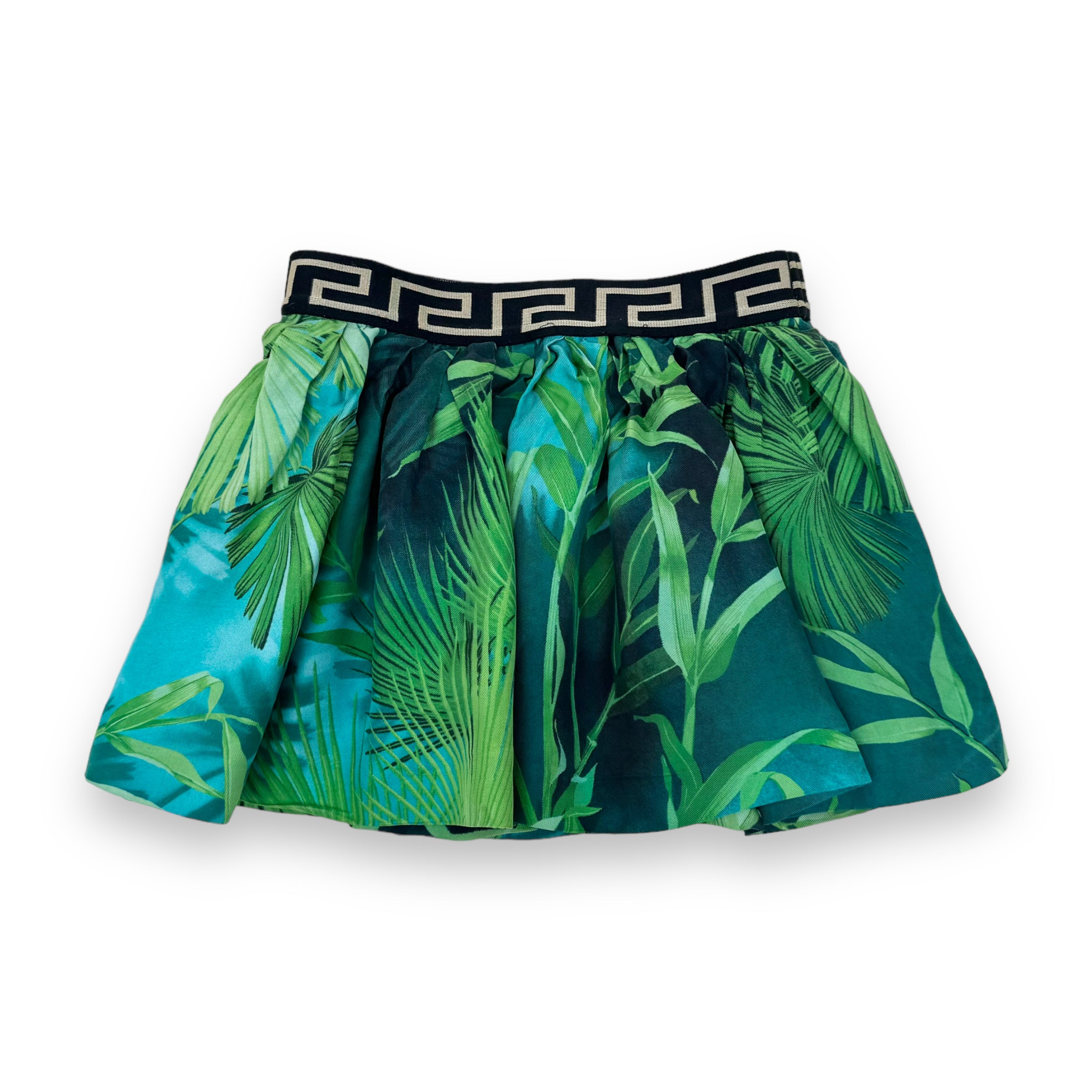 VERSACE SKIRT GREEN AGE4