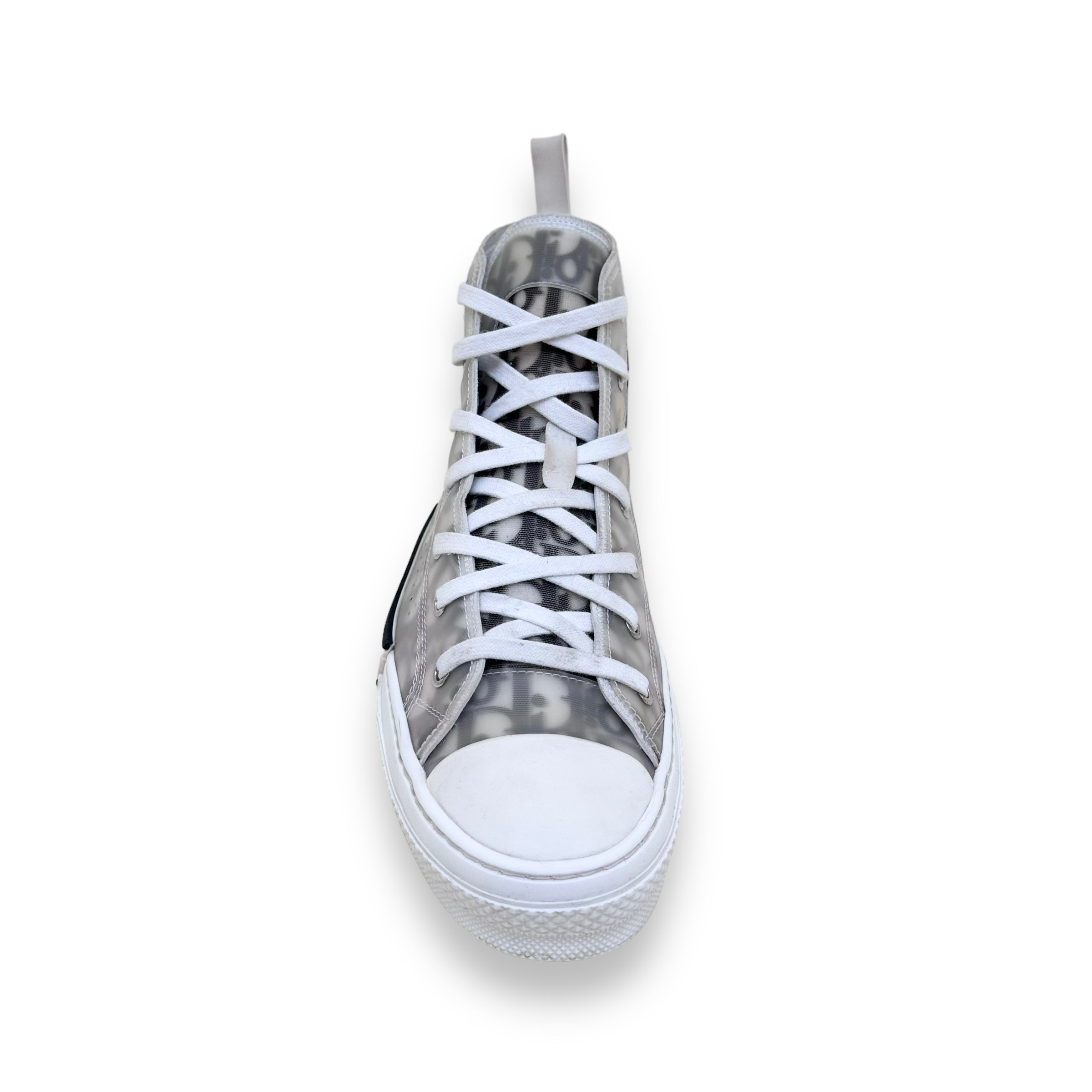DIOR B23 HIGH TOP SNEAKERS WHITE UK9.5
