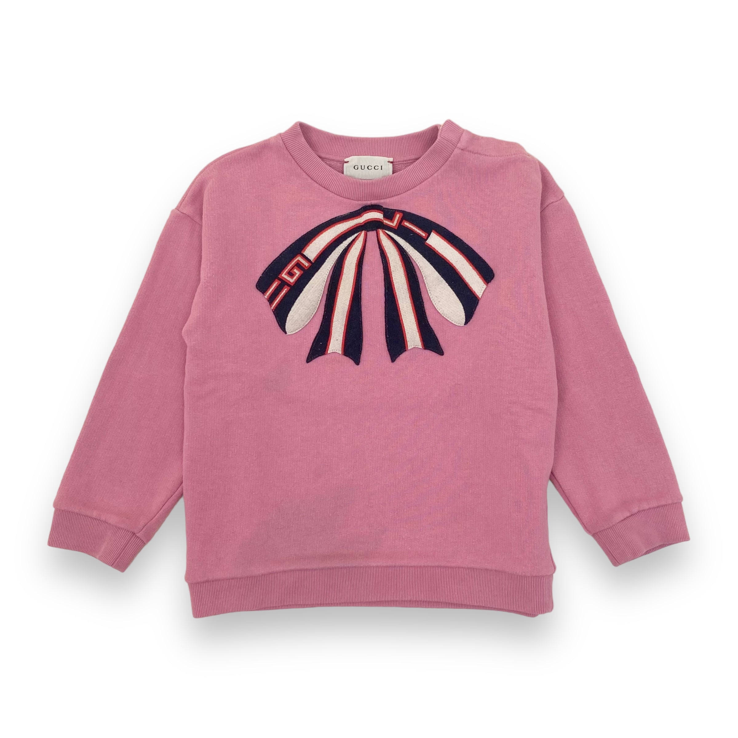 GUCCI PINK SWEATSHIRT GIRLS AGE1.5