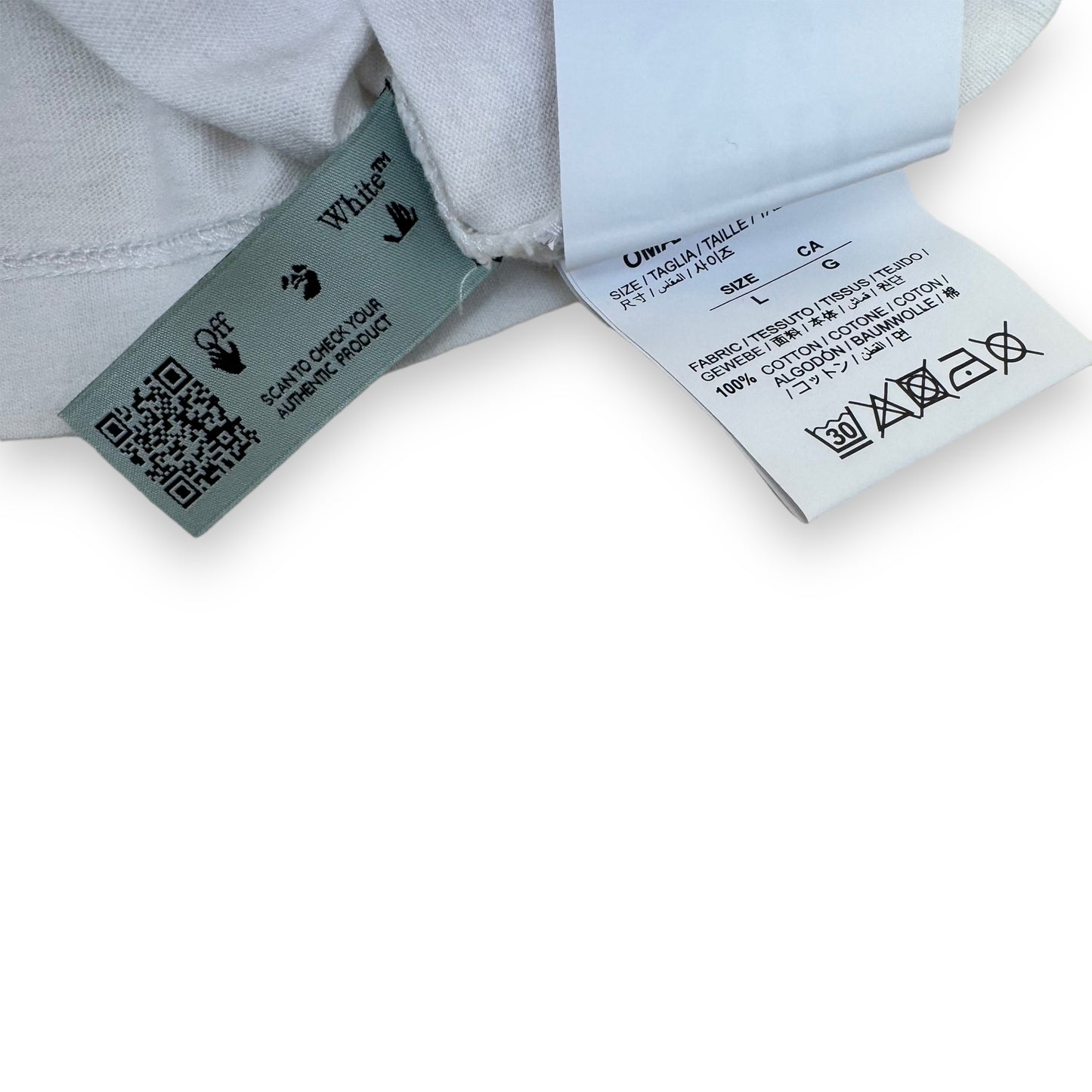 OFF-WHITE STENCIL ARROWS T-SHIRT WHITE / RED M