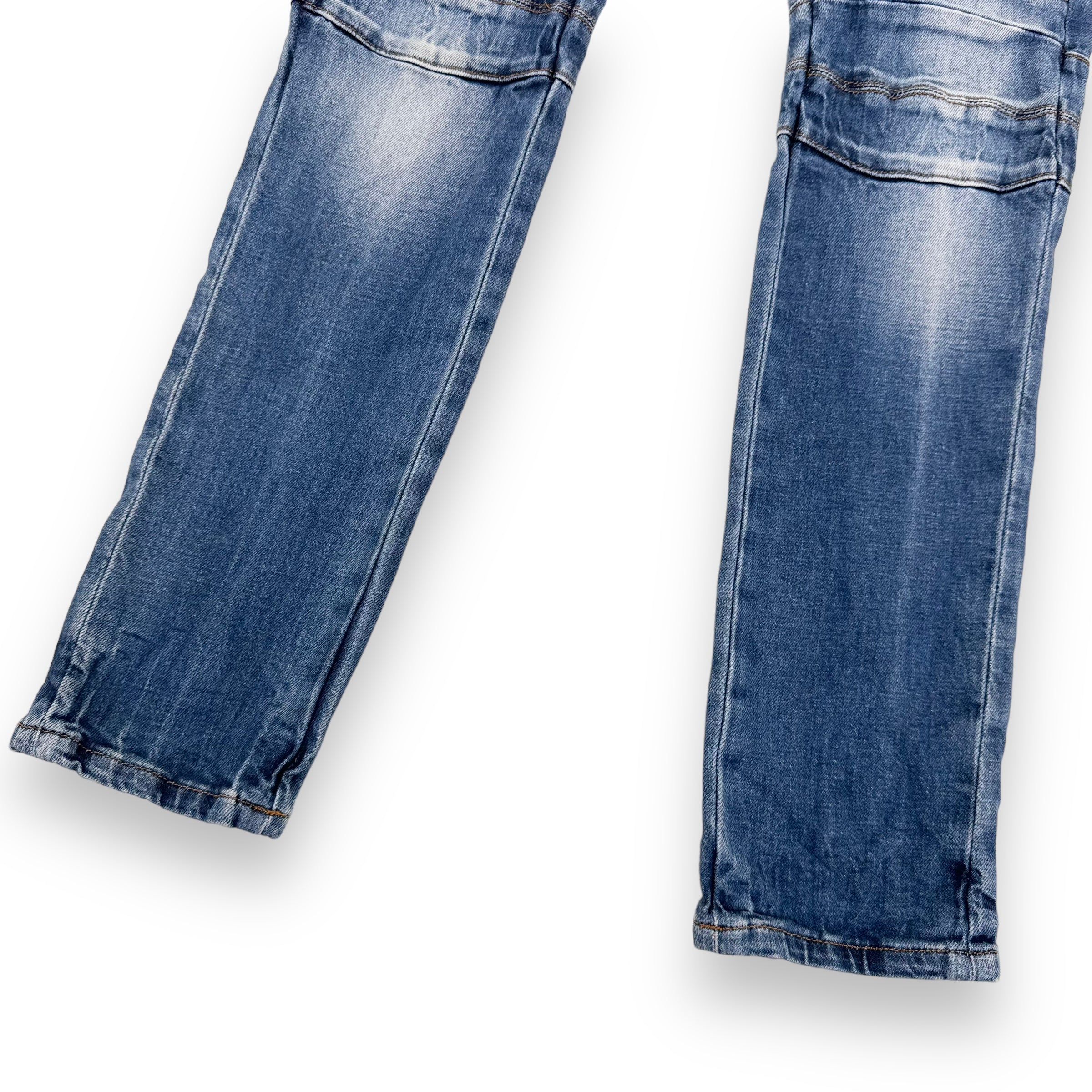 PHILIPP PLEIN BIKER DENIM JEANS BLUE 31W