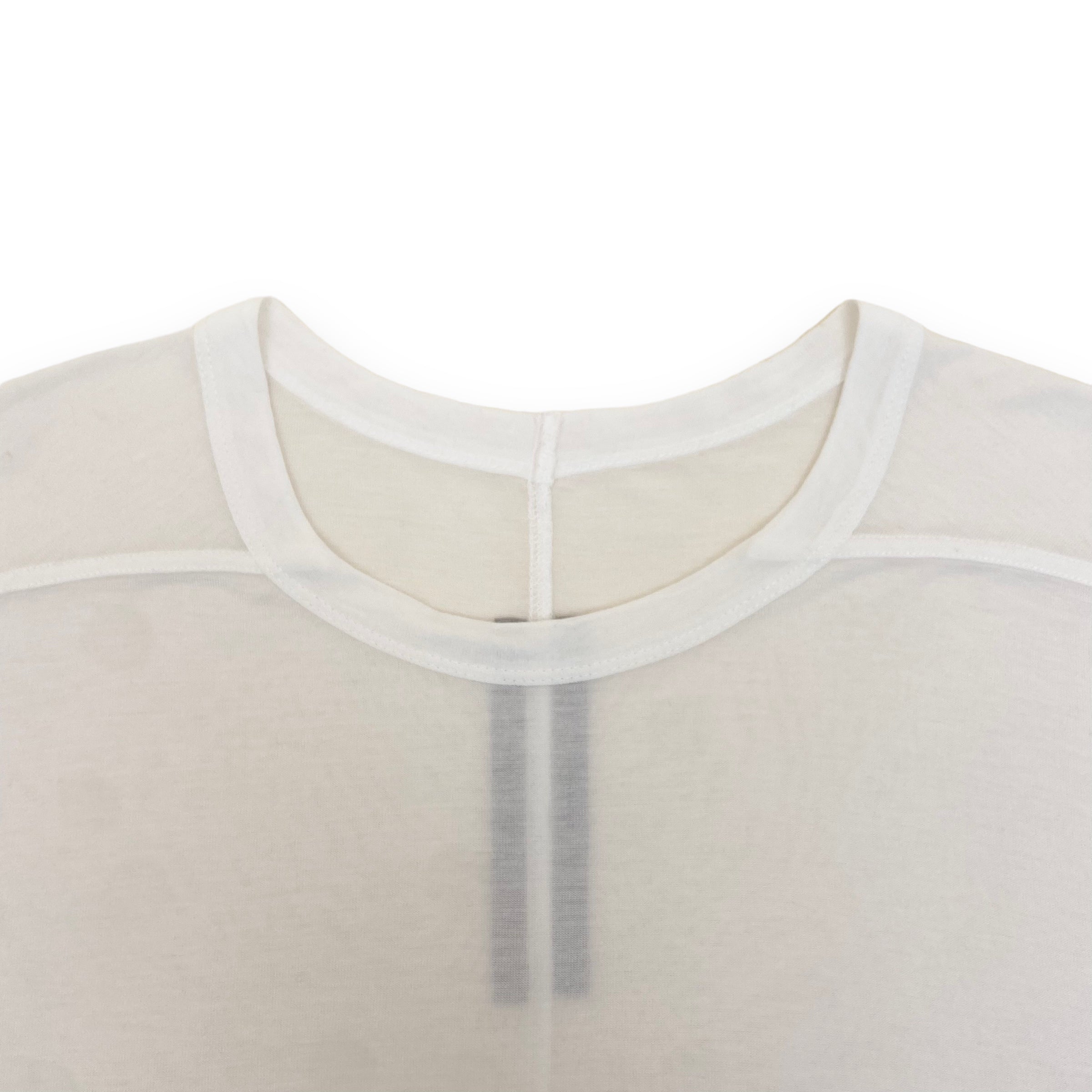 RICK OWENS SLIM FIT T-SHIRT WHITE XXL