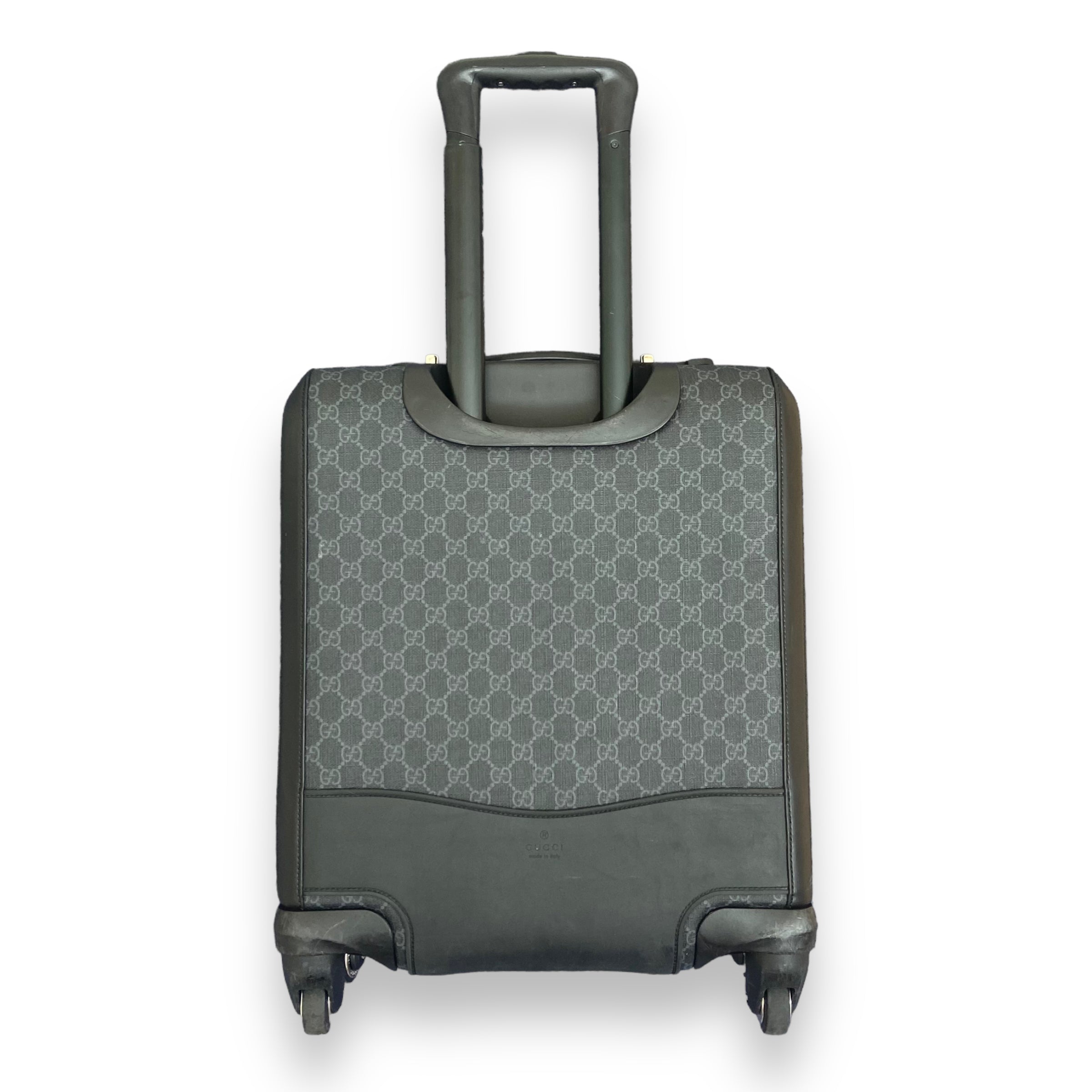 GUCCI GG SUPREME CABIN SUITCASE BLACK M
