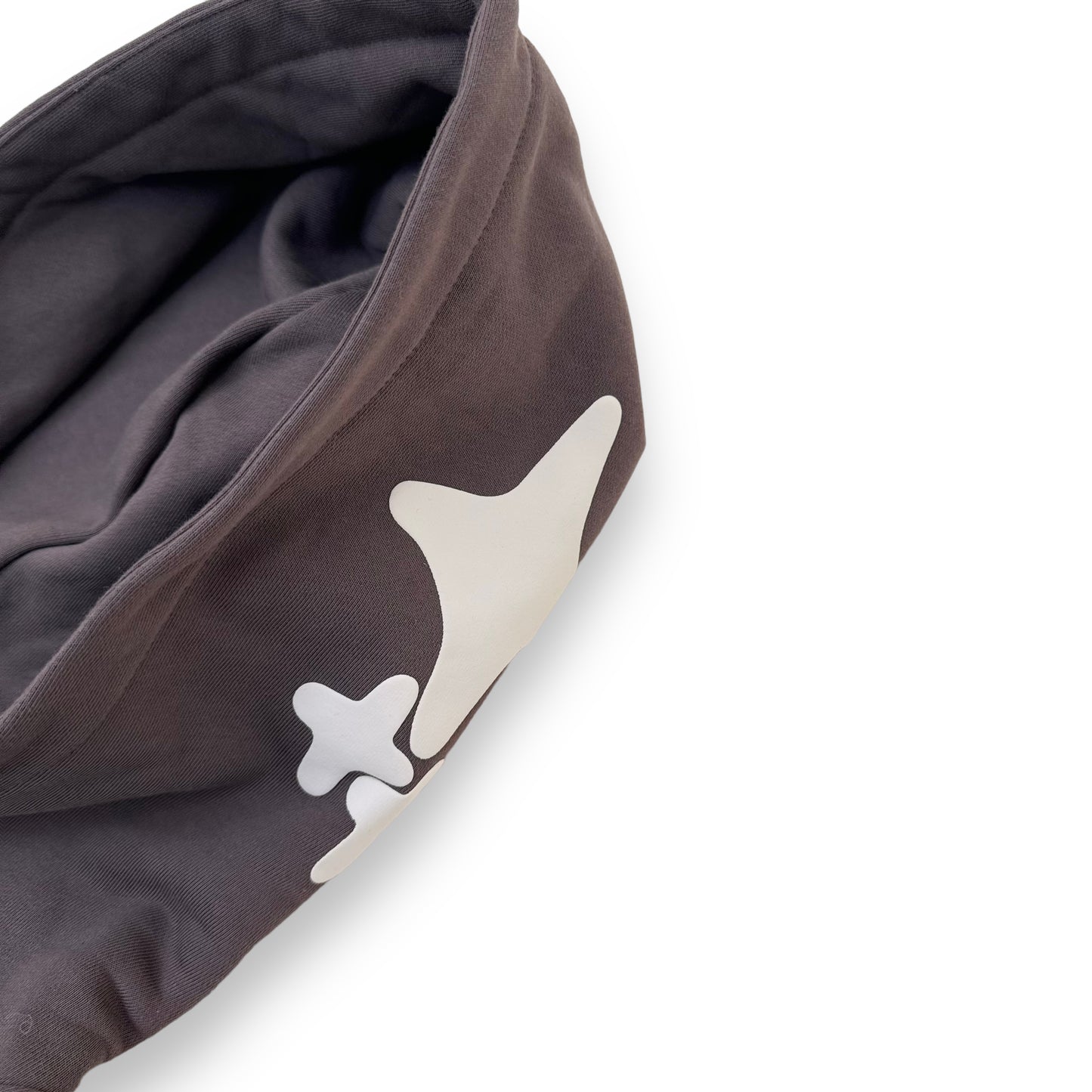 BROKEN PLANET OUT OF SIGHT COTTON HOODIE BROWN M