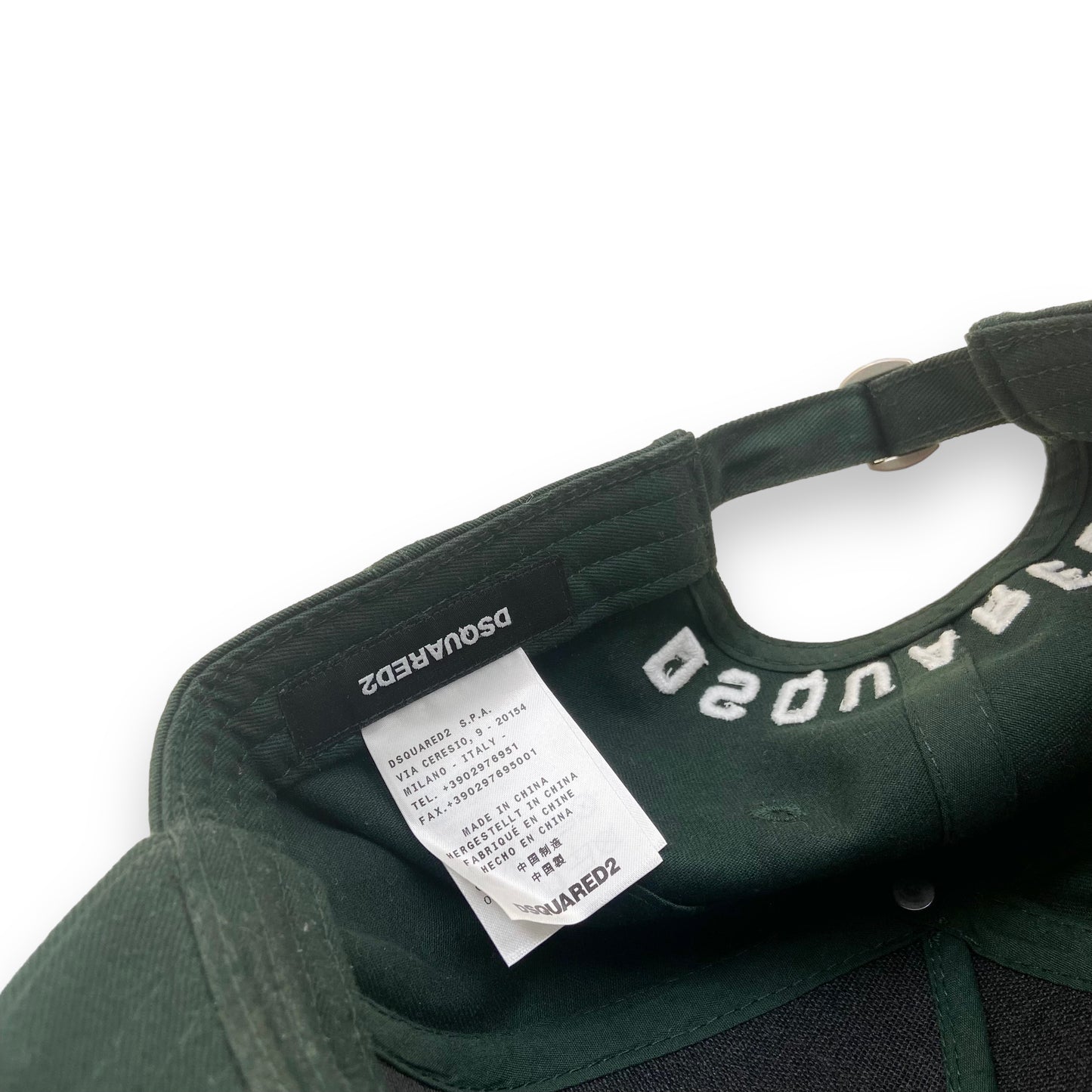 DSQUARED2 ICON CAP GREEN