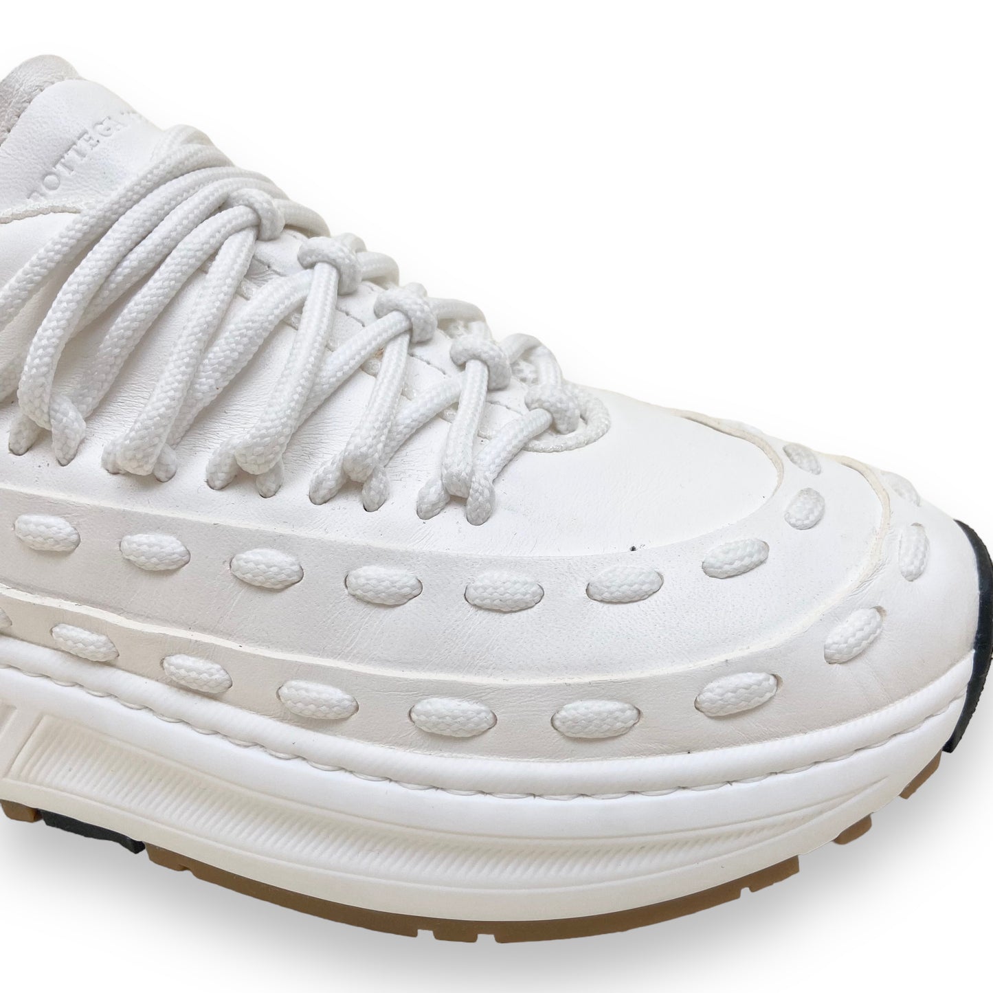 BOTTEGA VENETA LACE SPEEDSTER SNEAKERS WHITE UK6