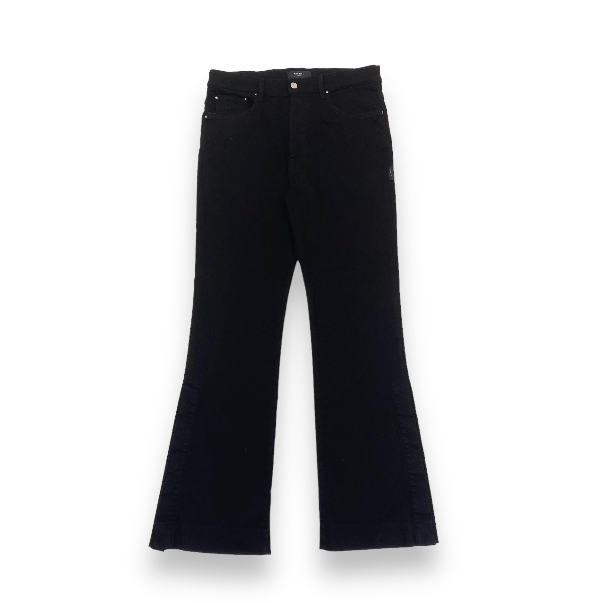 AMIRI FLARED DENIM JEANS BLACK 34W