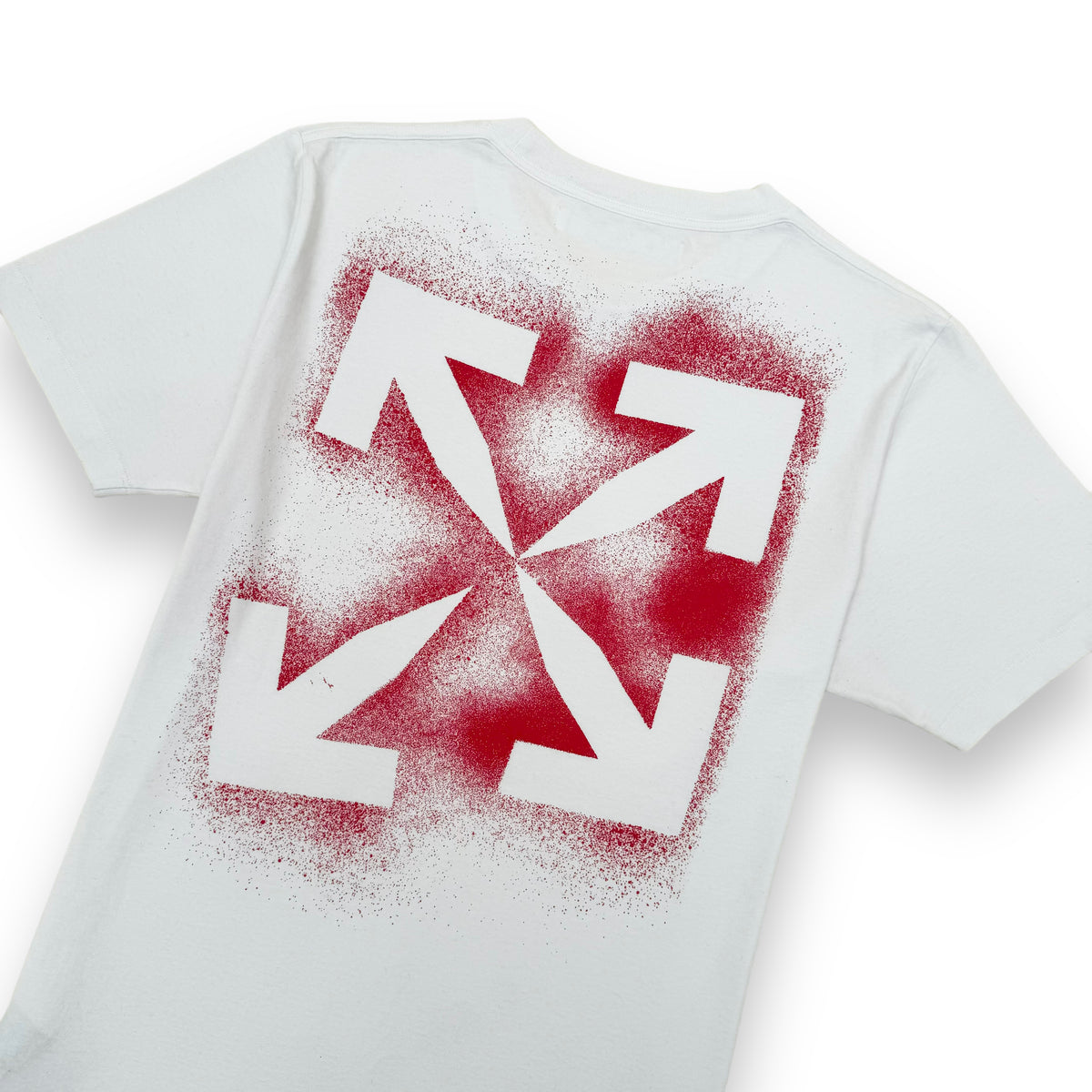 OFF-WHITE STENCIL ARROWS T-SHIRT WHITE / RED M