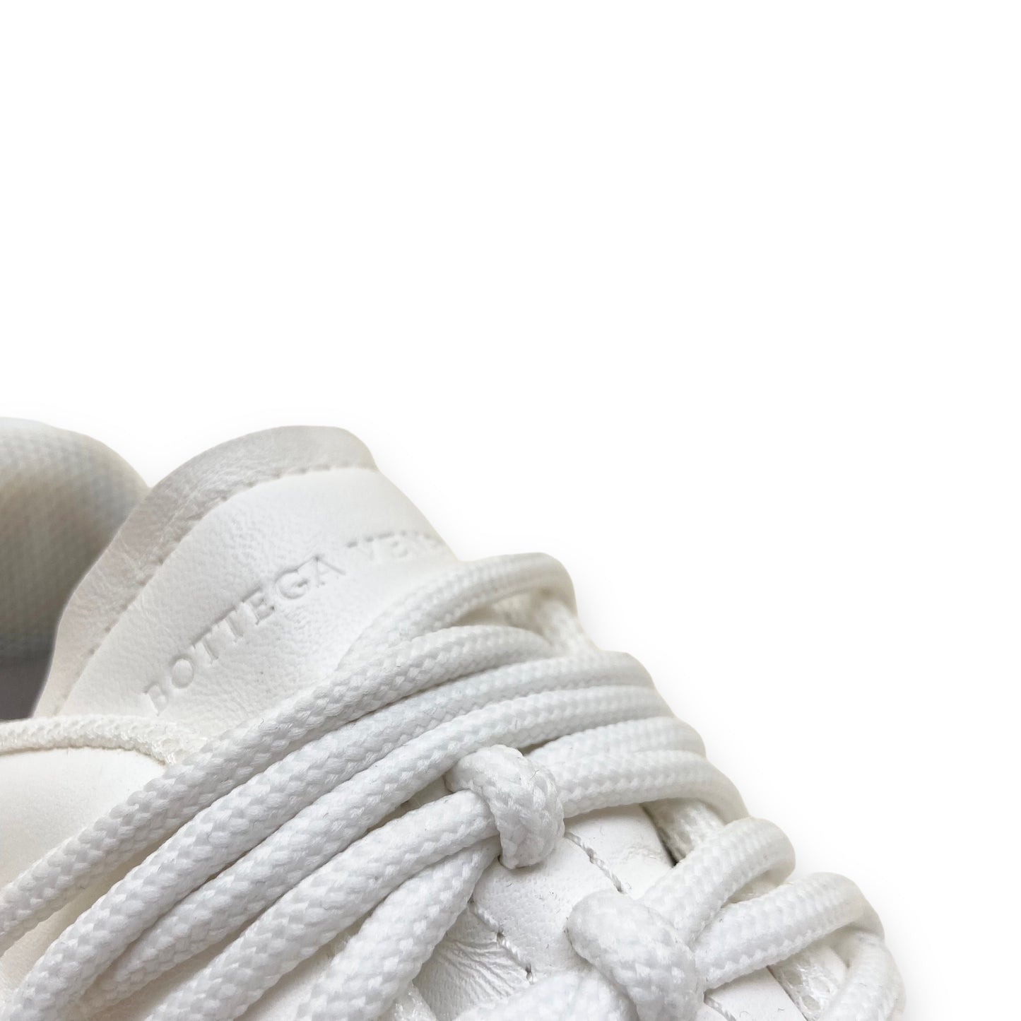 BOTTEGA VENETA LACE SPEEDSTER SNEAKERS WHITE UK6