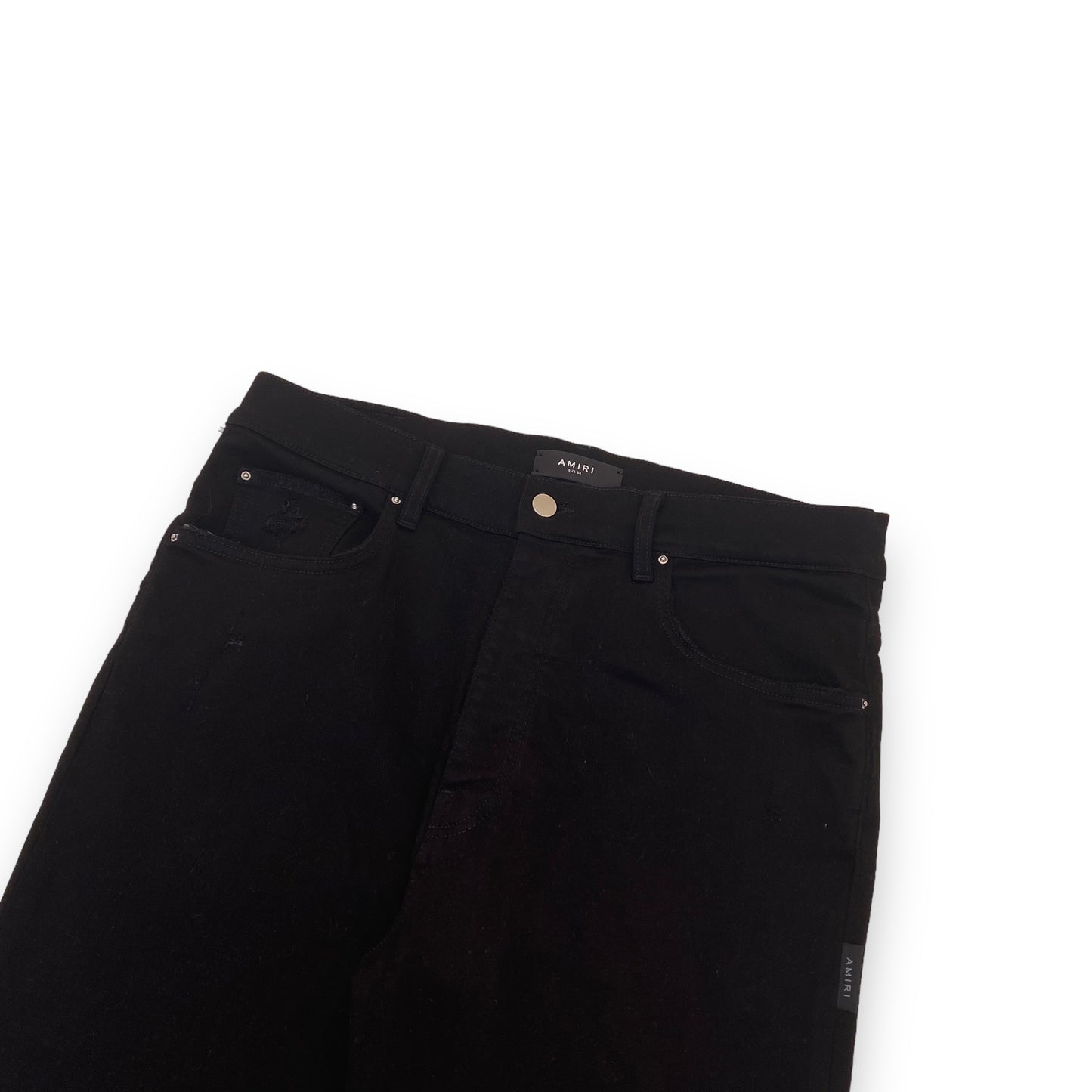 AMIRI FLARED DENIM JEANS BLACK 34W