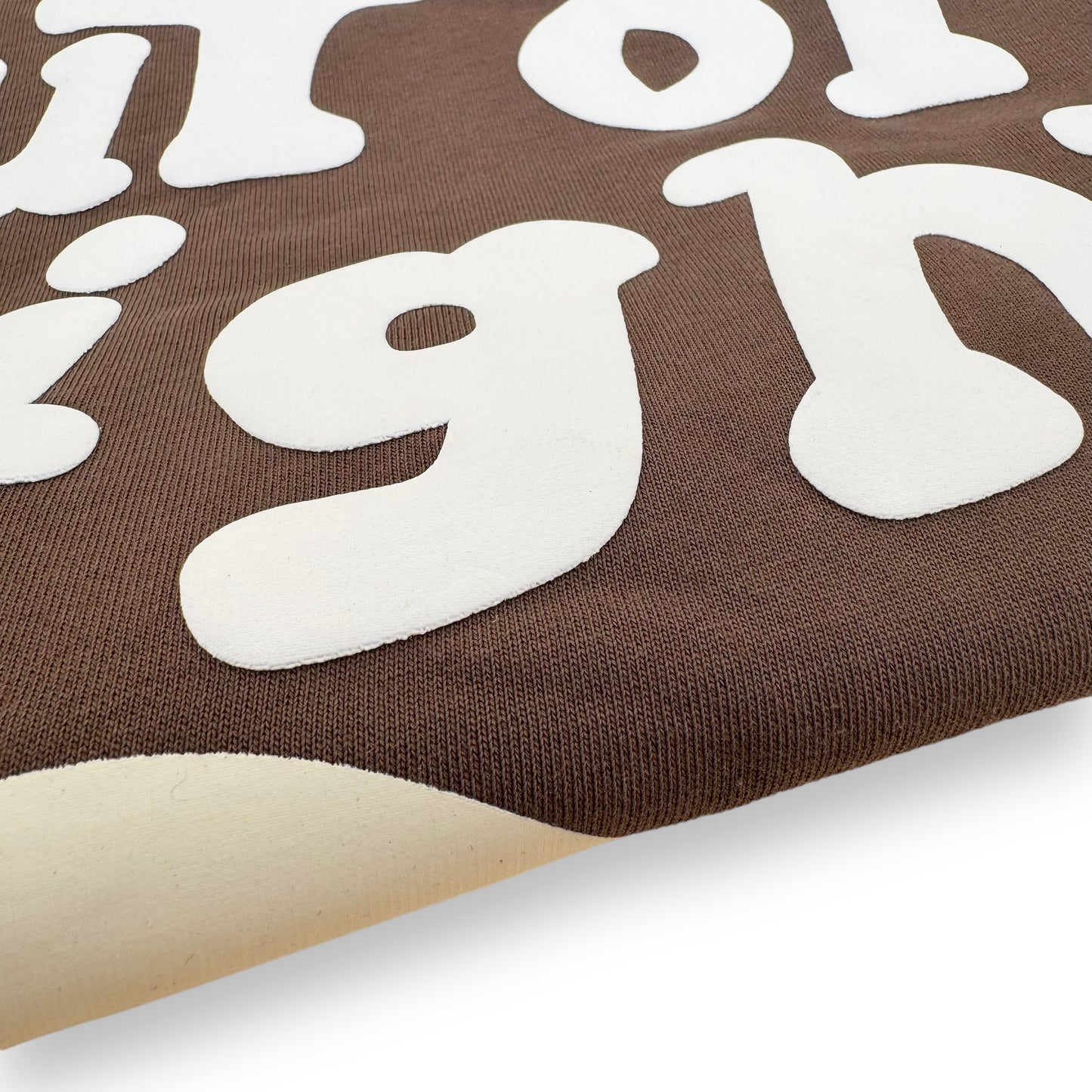 BROKEN PLANET OUT OF SIGHT COTTON HOODIE BROWN M