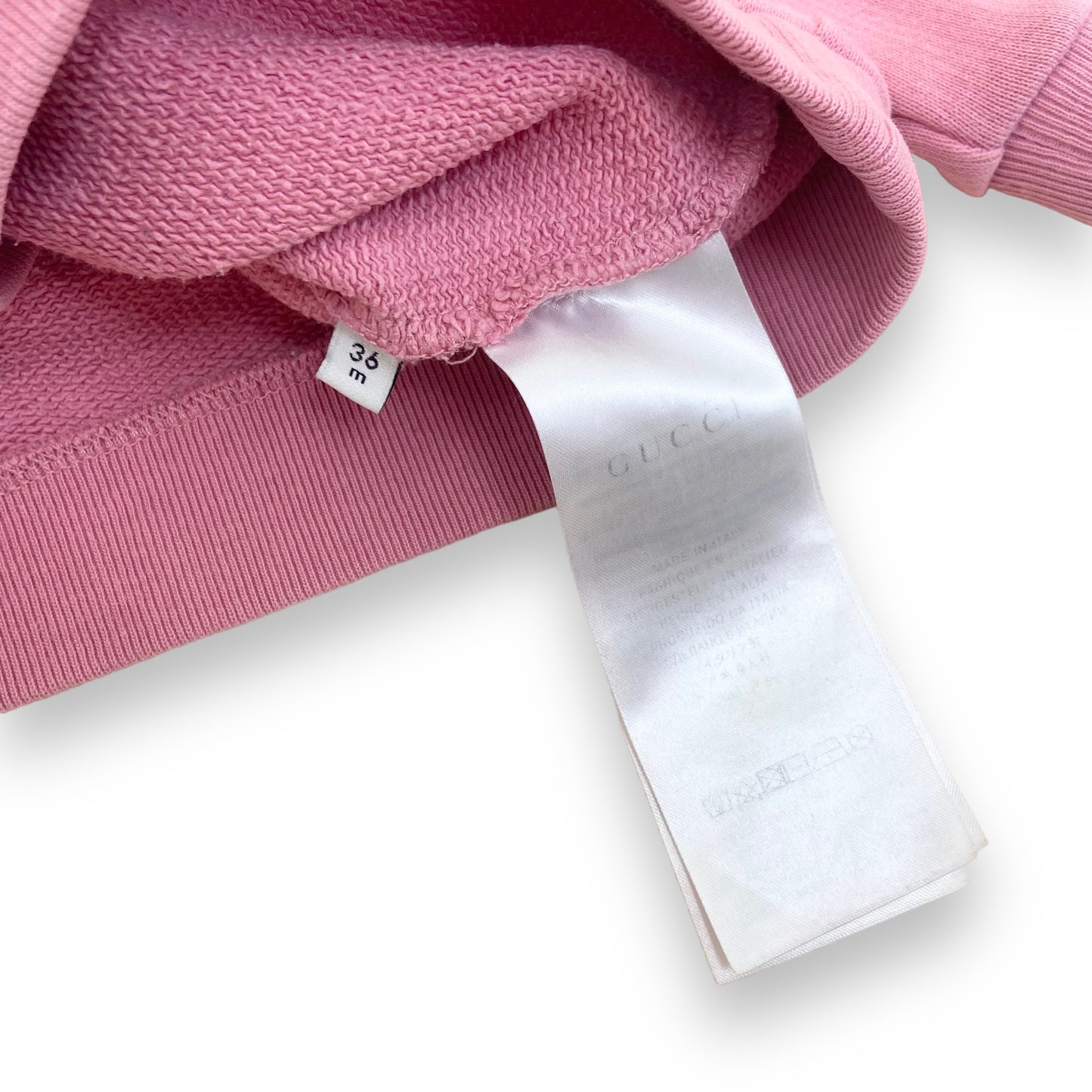 GUCCI SWEATSHIRT PINK AGE1.5
