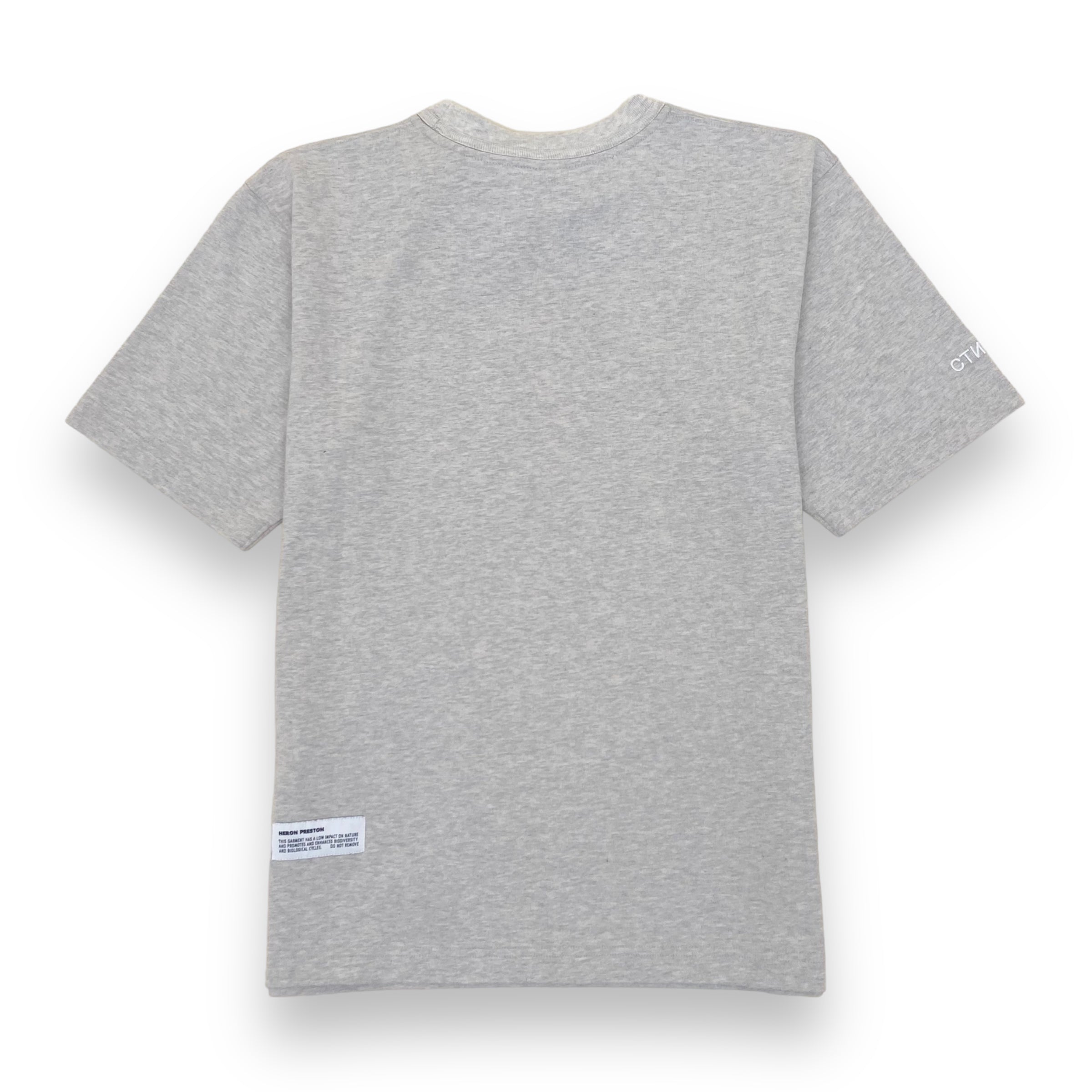 HERON PRESTON OVERSIZED T-SHIRT GREY XXS