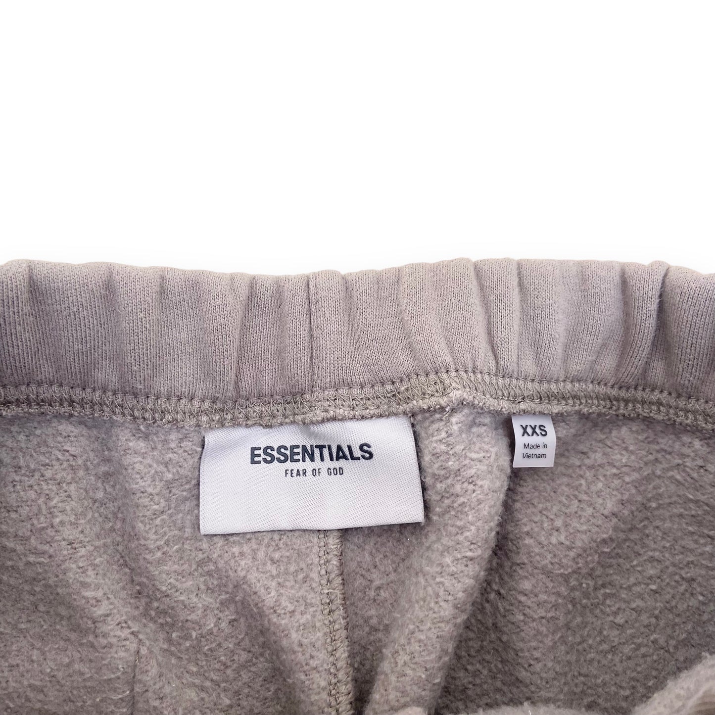 ESSENTIALS FOG SLIM JOGGERS BEIGE XXS