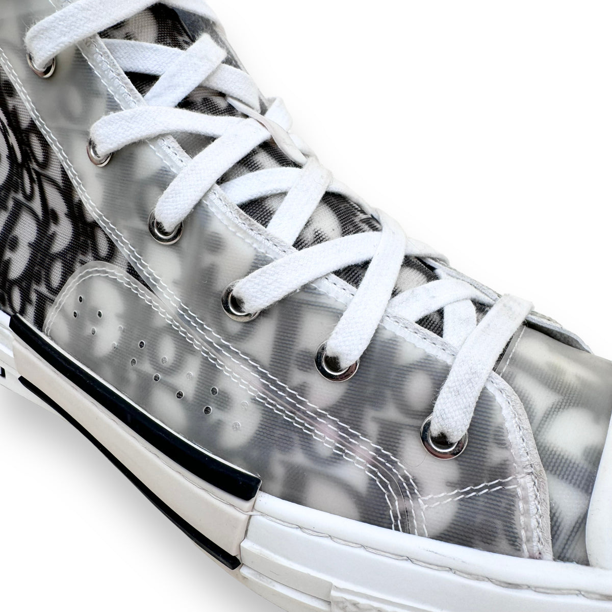 DIOR B23 HIGH TOP SNEAKERS WHITE UK9.5