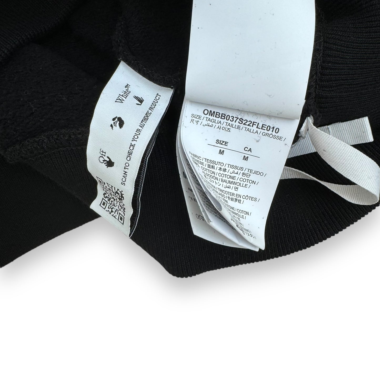 OFF-WHITE PLANT HOODIE BLACK M