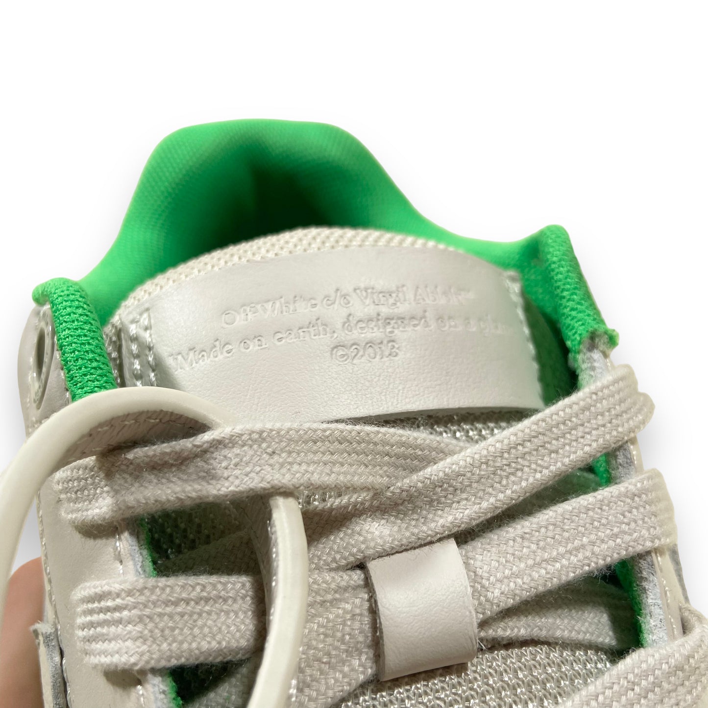 OFF-WHITE OUT OF OFFICE SNEAKERS BEIGE UK6