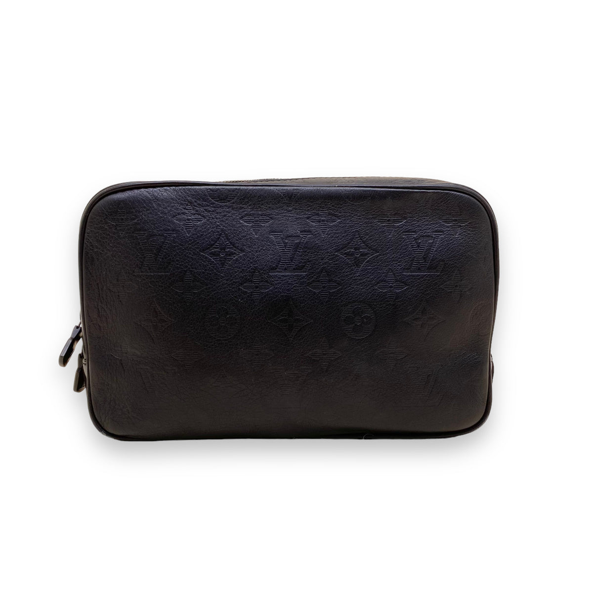 LOUIS VUITTON MONOGRAM TOILETRY POUCH GM SHADOW BLACK