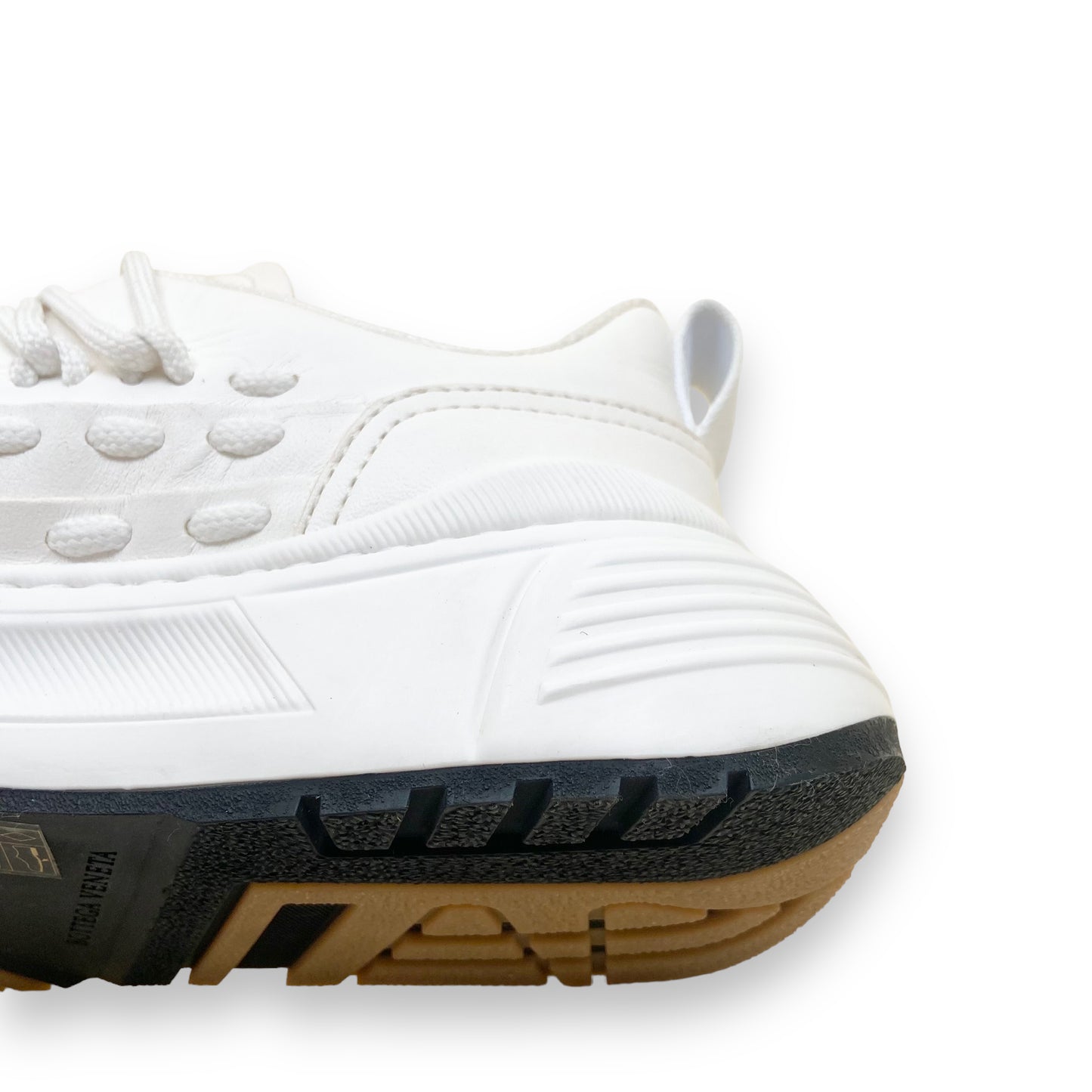 BOTTEGA VENETA LACE SPEEDSTER SNEAKERS WHITE UK6