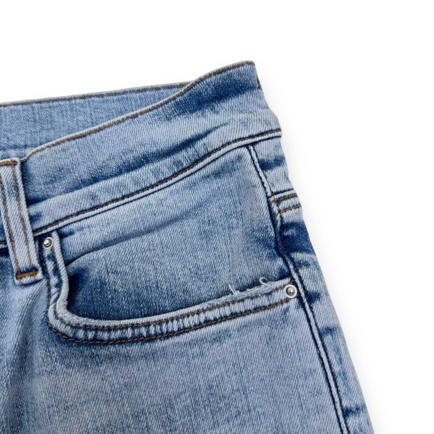AMIRI DISTRESSED DENIM JEANS BLUE 32W
