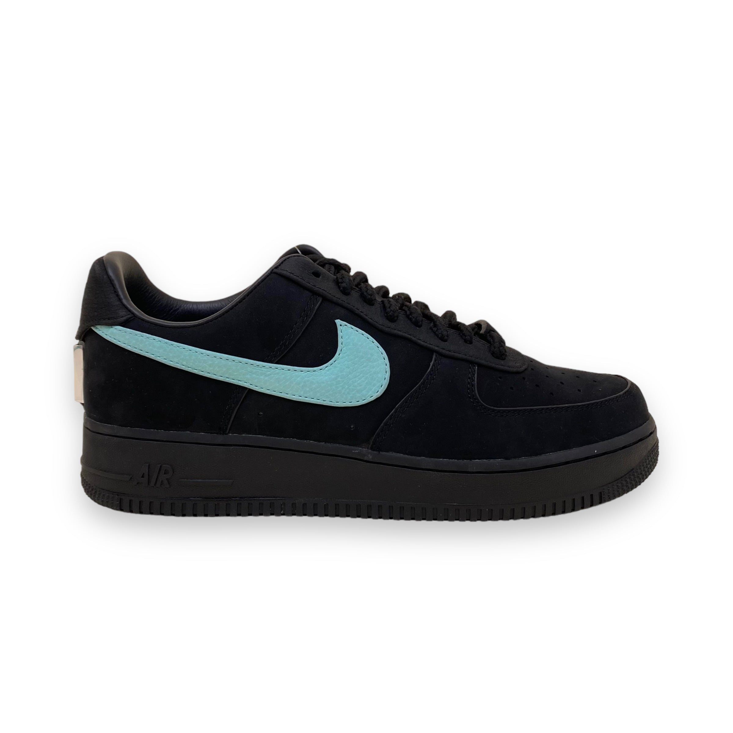 NIKE X TIFFANY & CO AIR FORCE 1 LOW ‘1837’ SNEAKERS BLACK UK9.5