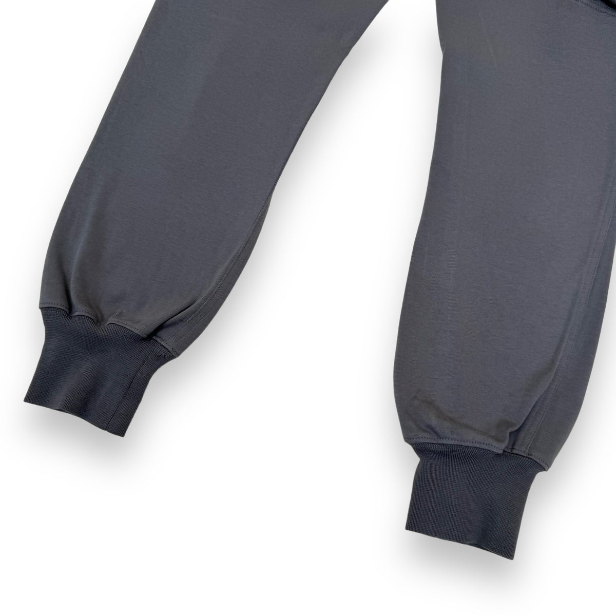 RICK OWENS MASTODAN TAPERED COTTON-JERSEY DRAWSTRING CARGO PANTS GREY XL