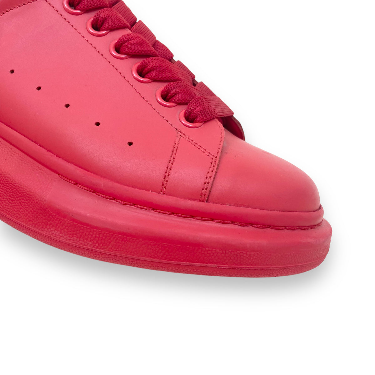 ALEXANDER MCQUEEN SNEAKERS RED UK6