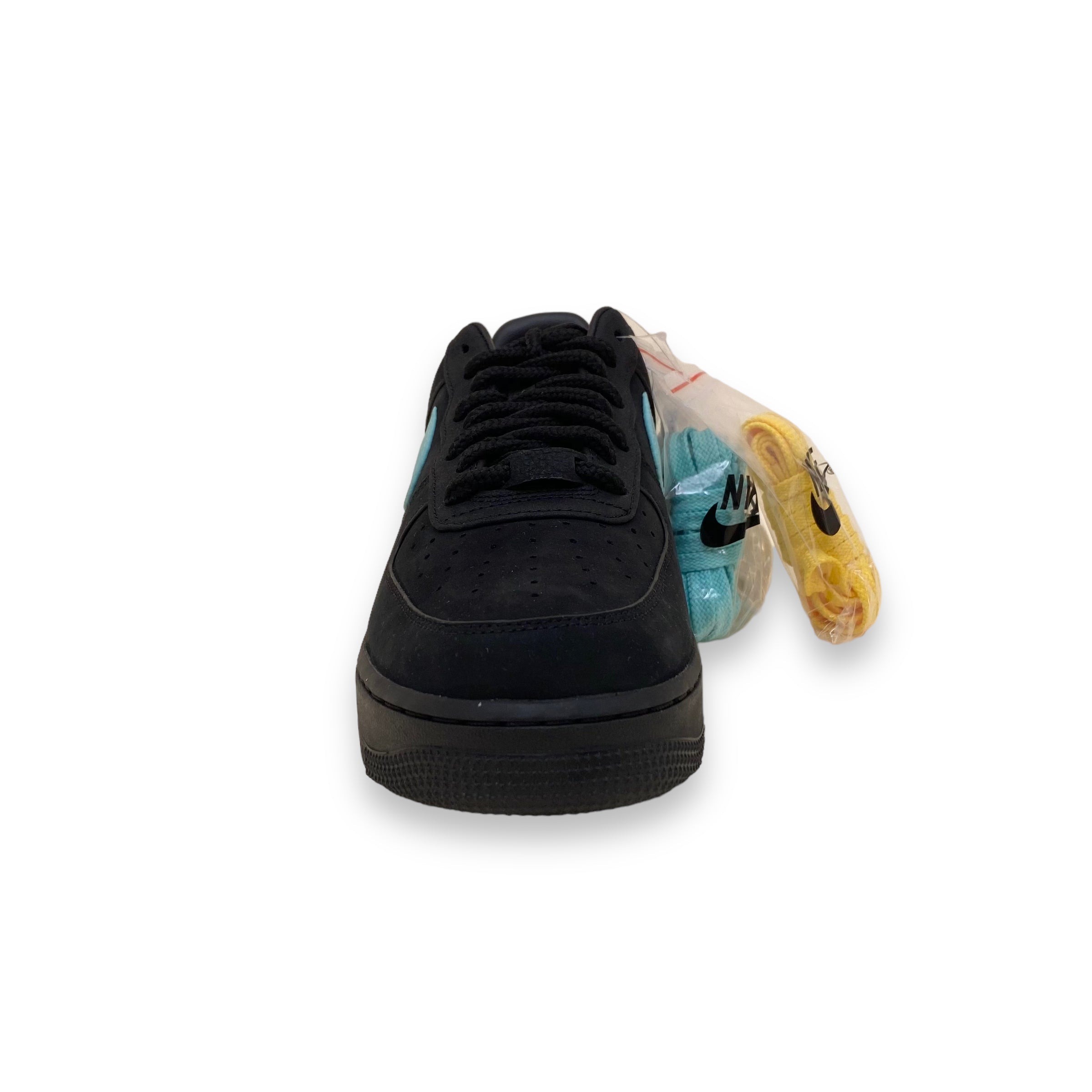 NIKE X TIFFANY & CO AIR FORCE 1 LOW ‘1837’ SNEAKERS BLACK UK9.5
