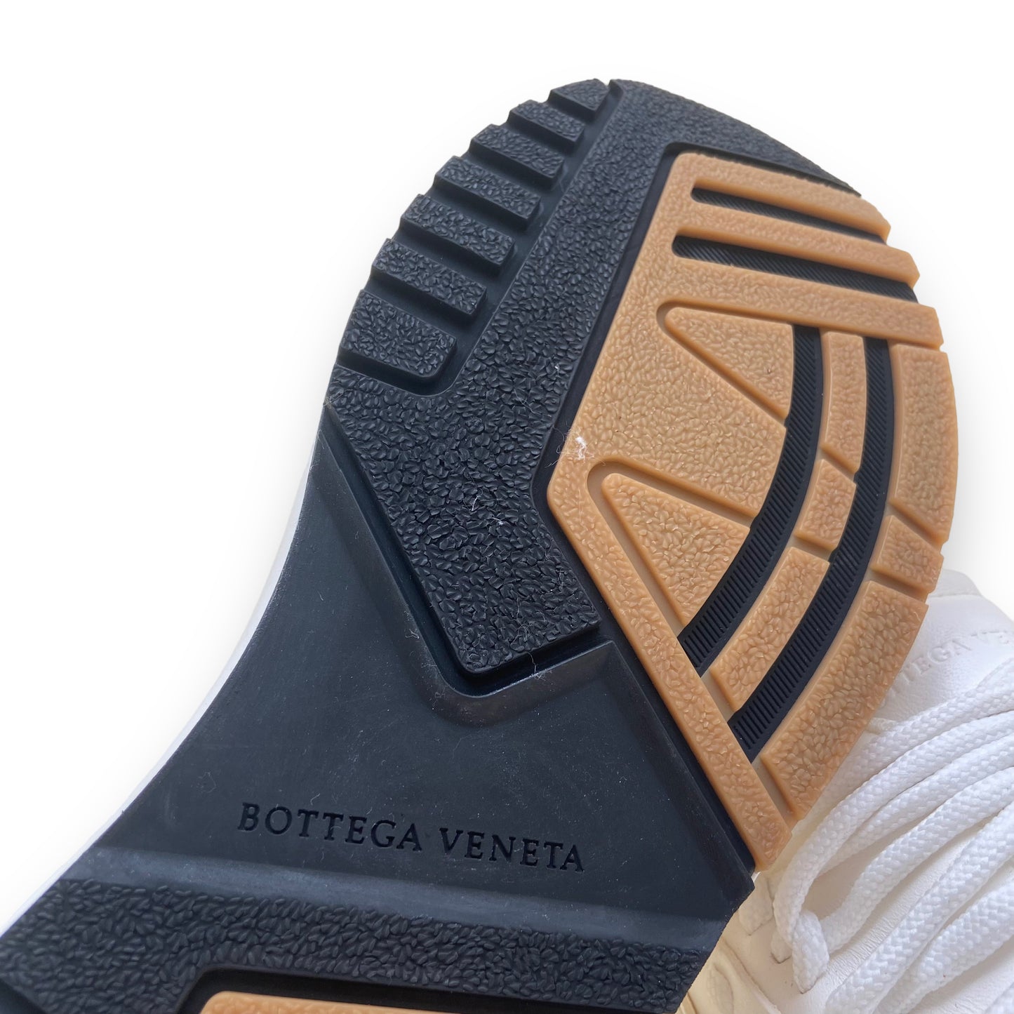 BOTTEGA VENETA LACE SPEEDSTER SNEAKERS WHITE UK6