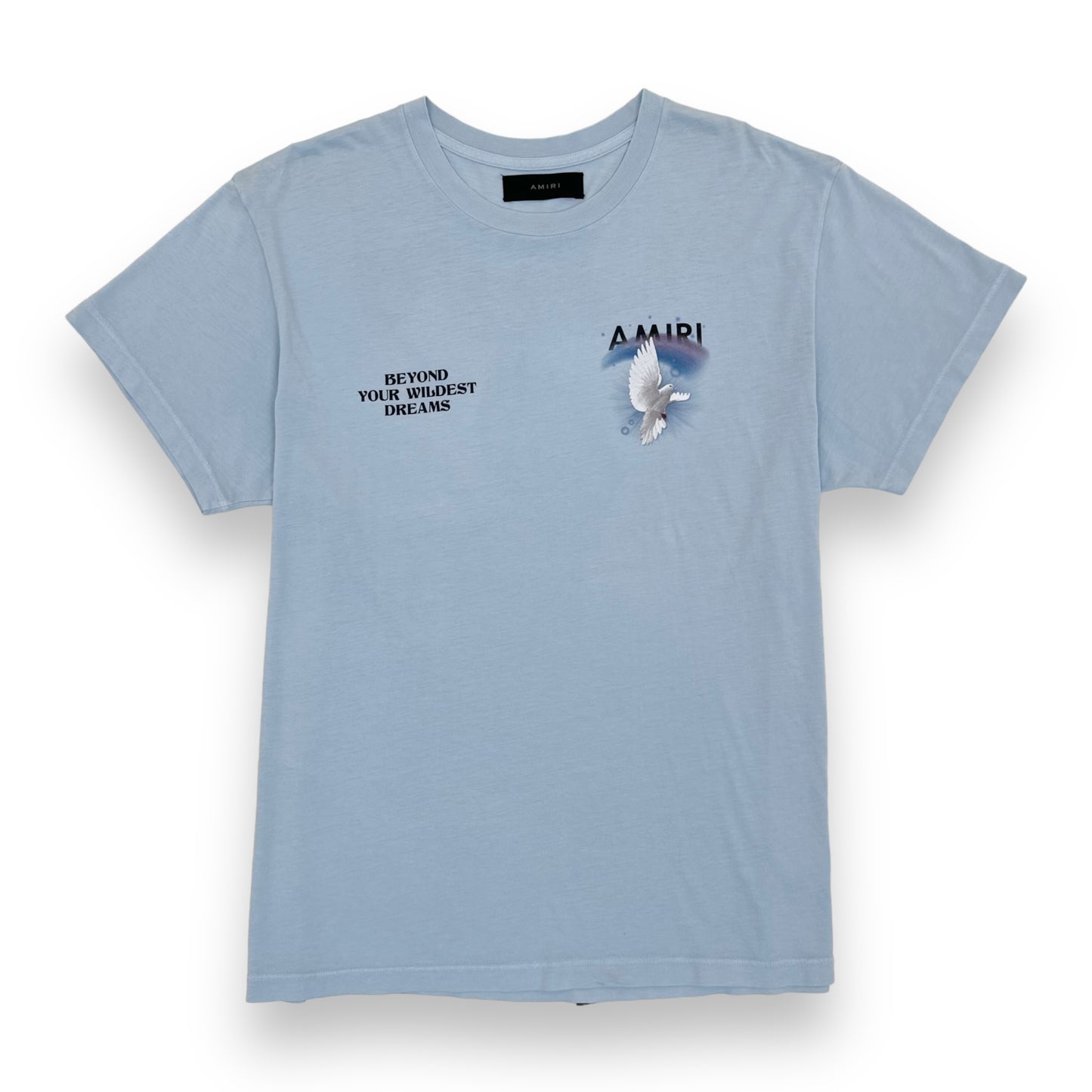 AMIRI WILDEST DREAMS T-SHIRT BLUE M