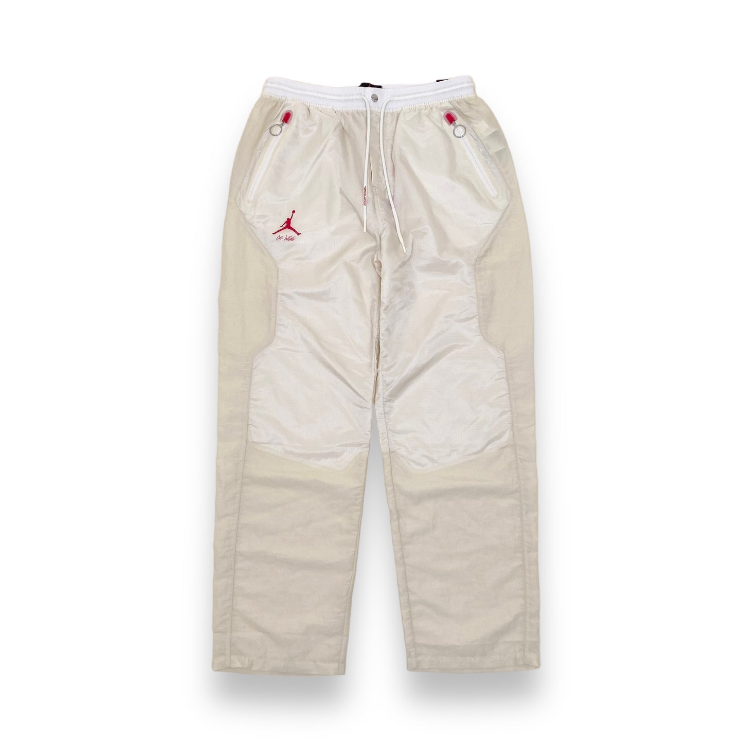 OFF-WHITE X NIKE TROUSERS CREAM L
