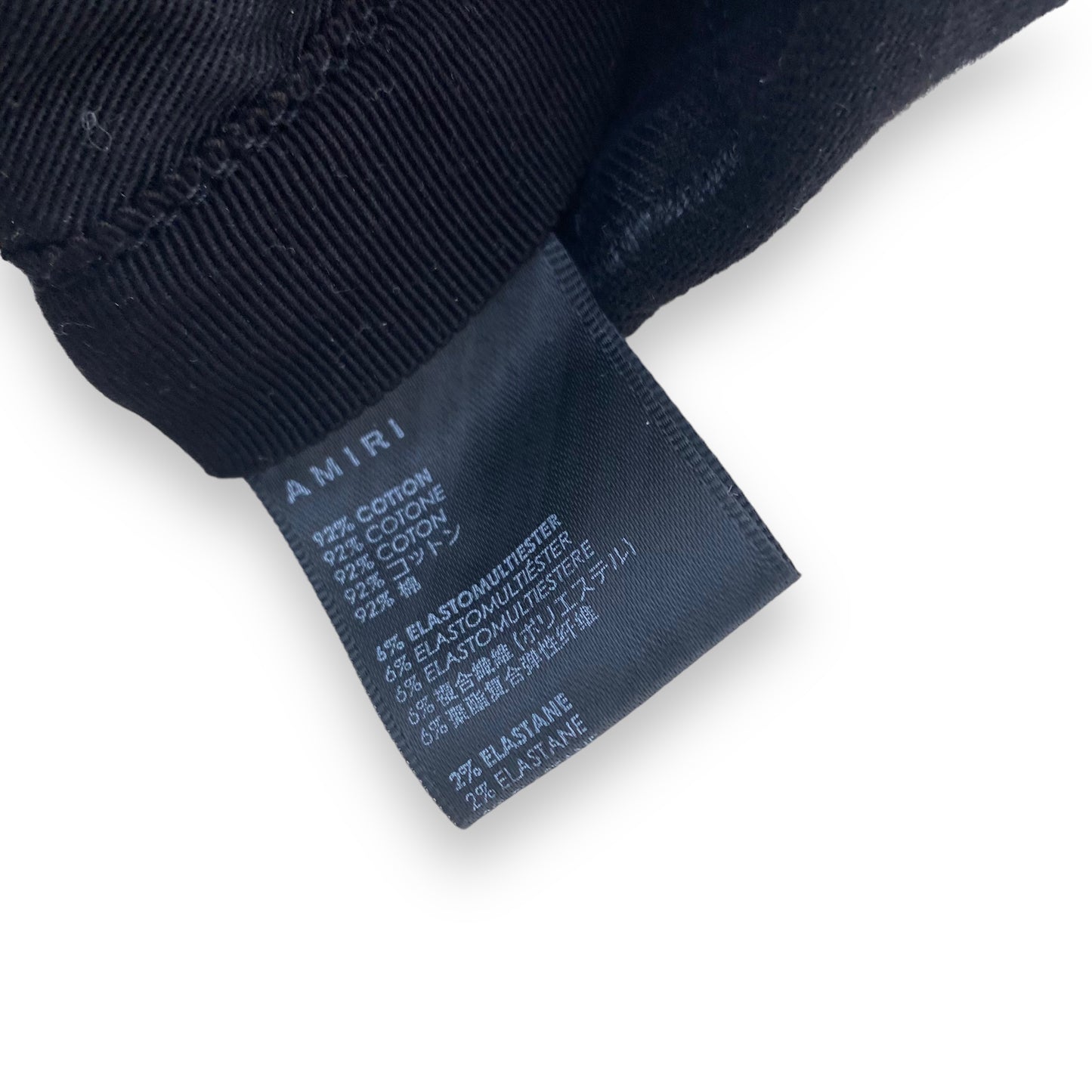 AMIRI FLARED DENIM JEANS BLACK 34W
