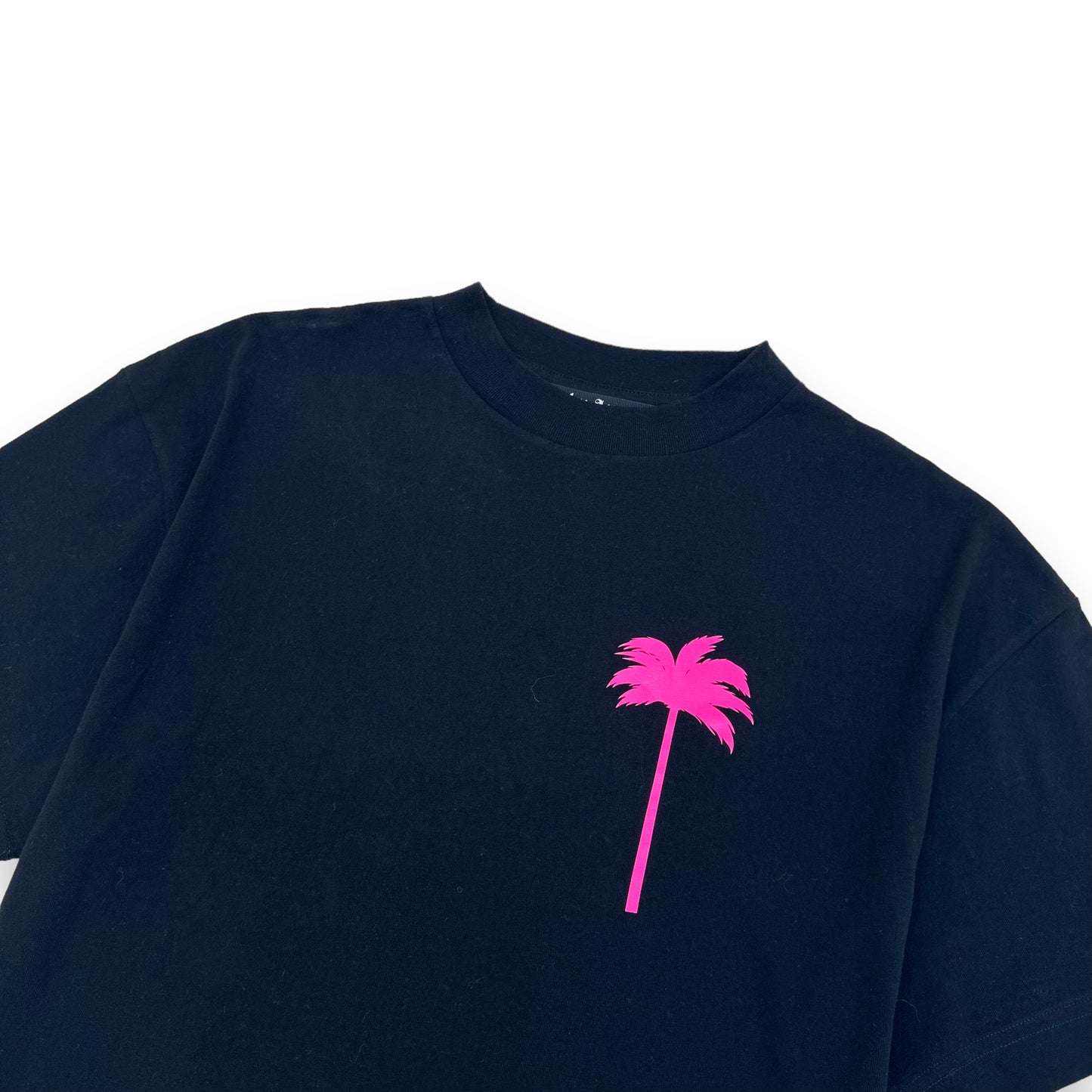 PALM ANGELS PALM TREE T-SHIRT PINK / BLACK M