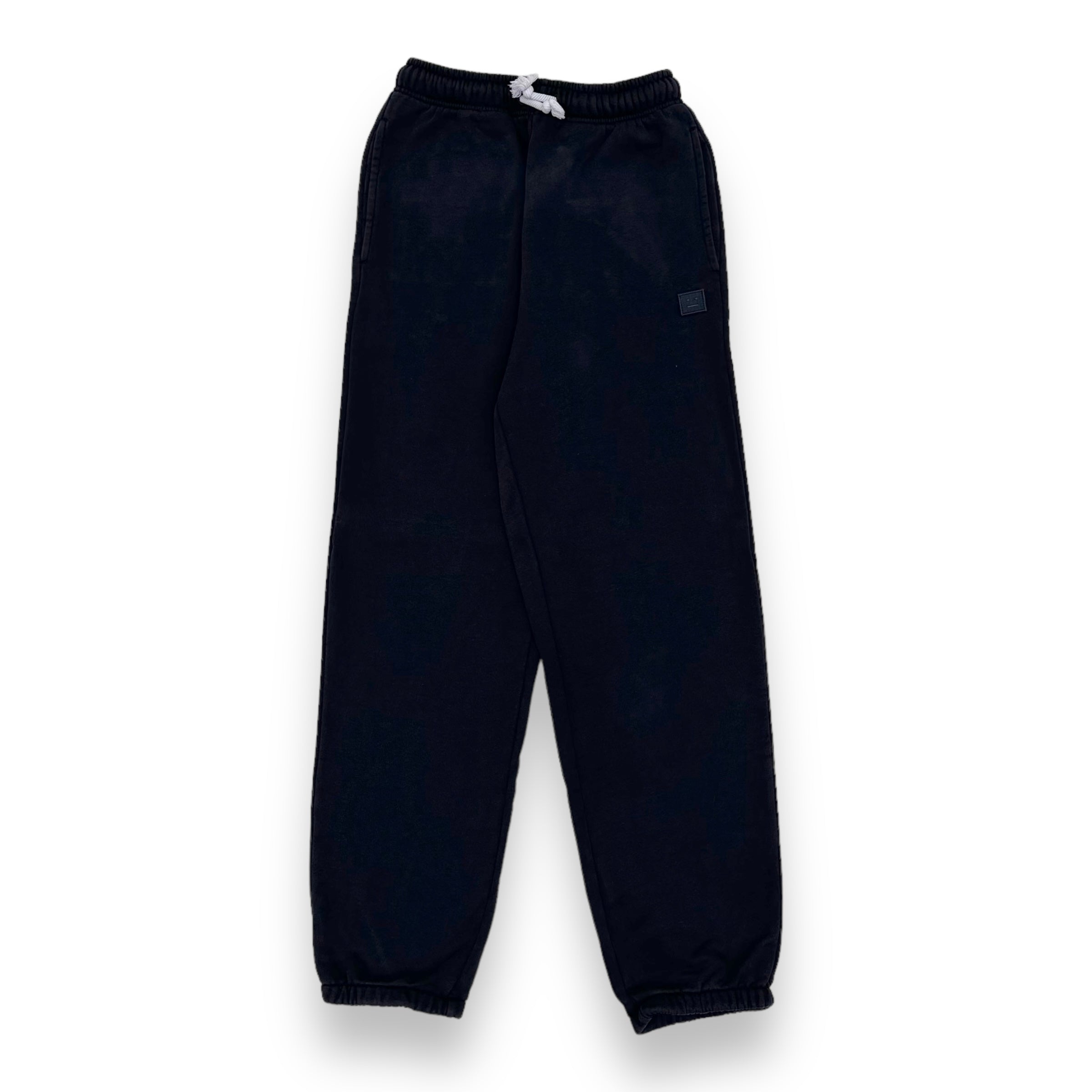 ACNE STUDIOS FRANK JERSEY SWEATPANTS BLACK XXS