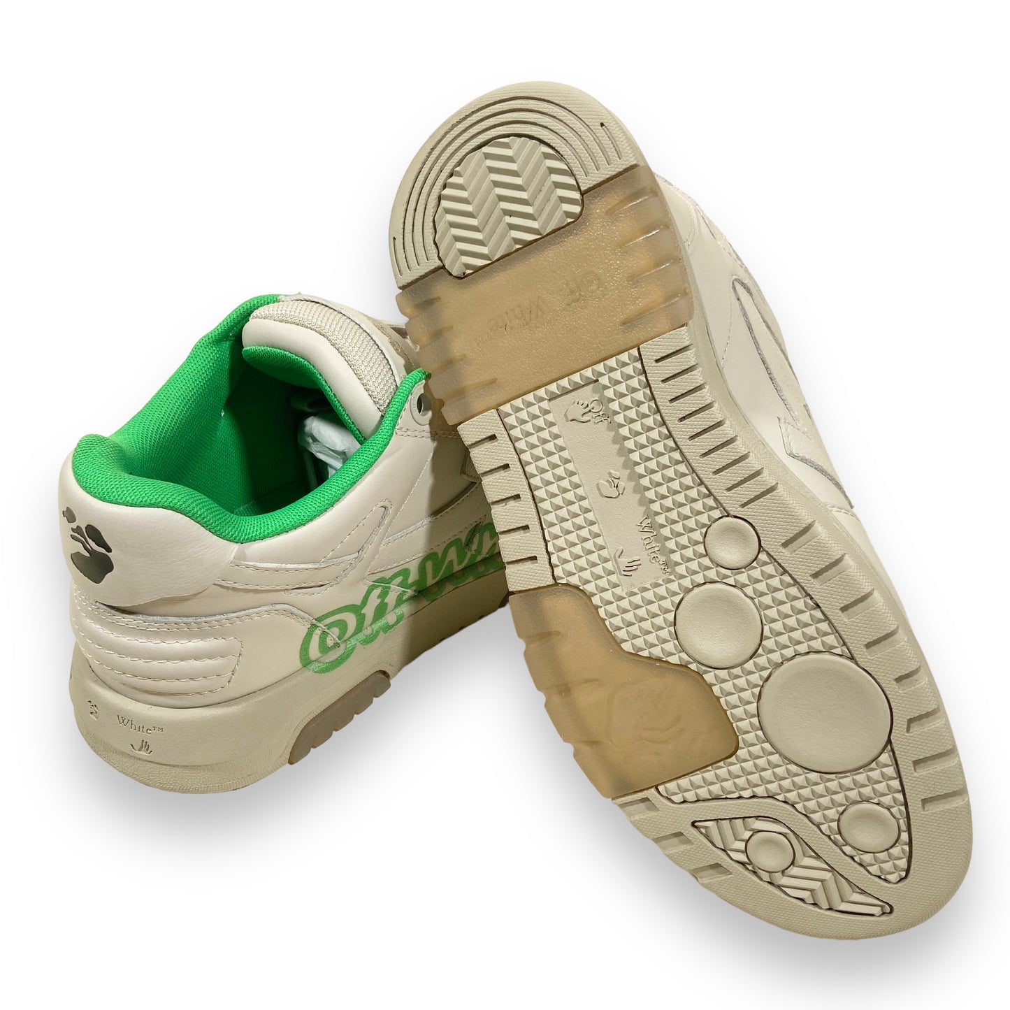 OFF-WHITE OUT OF OFFICE SNEAKERS BEIGE UK6