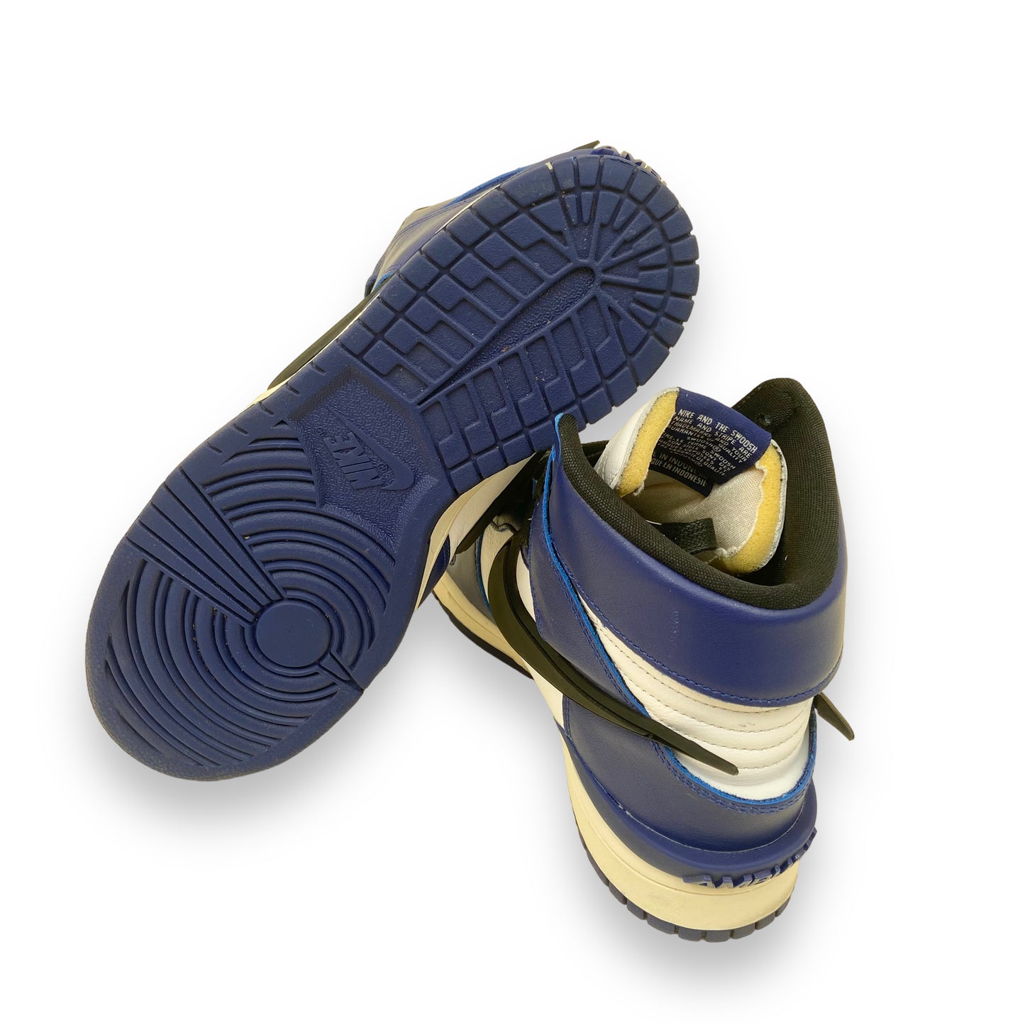 NIKE DUNK HIGH AMBUSH SNEAKERS ROYAL BLUE UK7.5