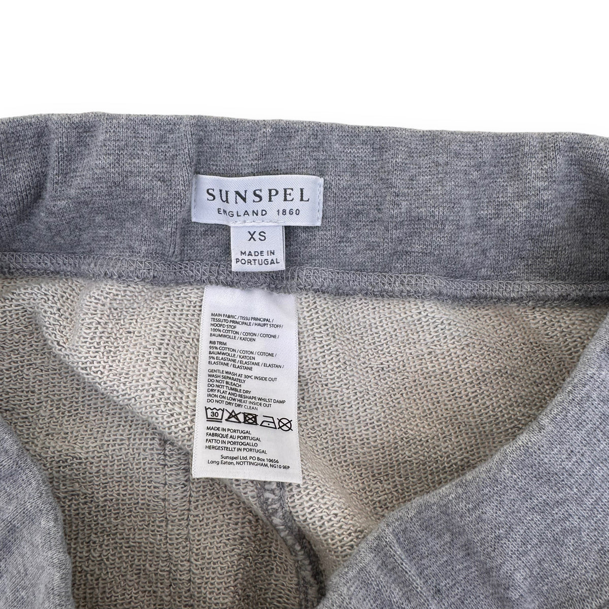 SUNSPEL COTTON SWEATPANTS GREY XS