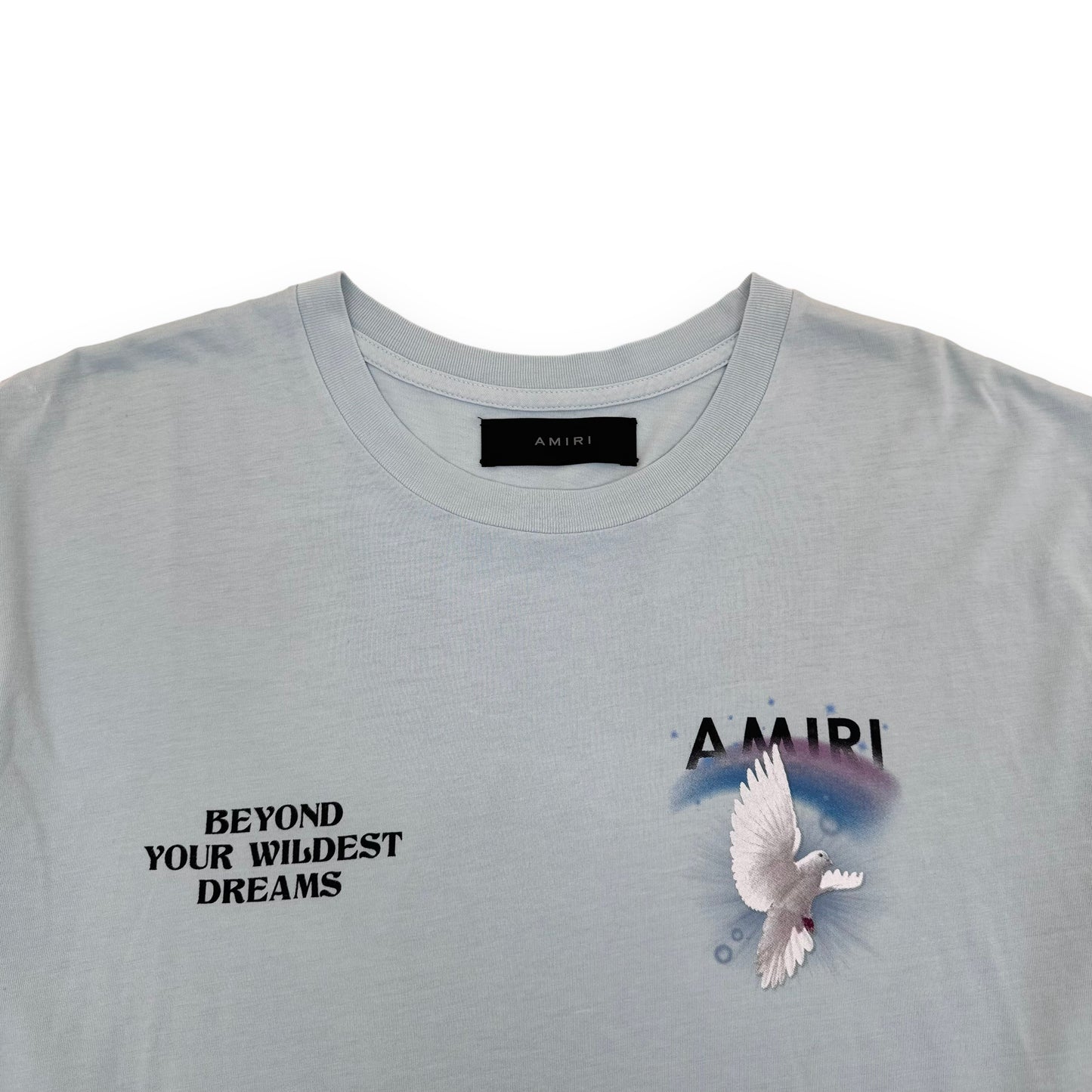 AMIRI WILDEST DREAMS T-SHIRT BLUE M