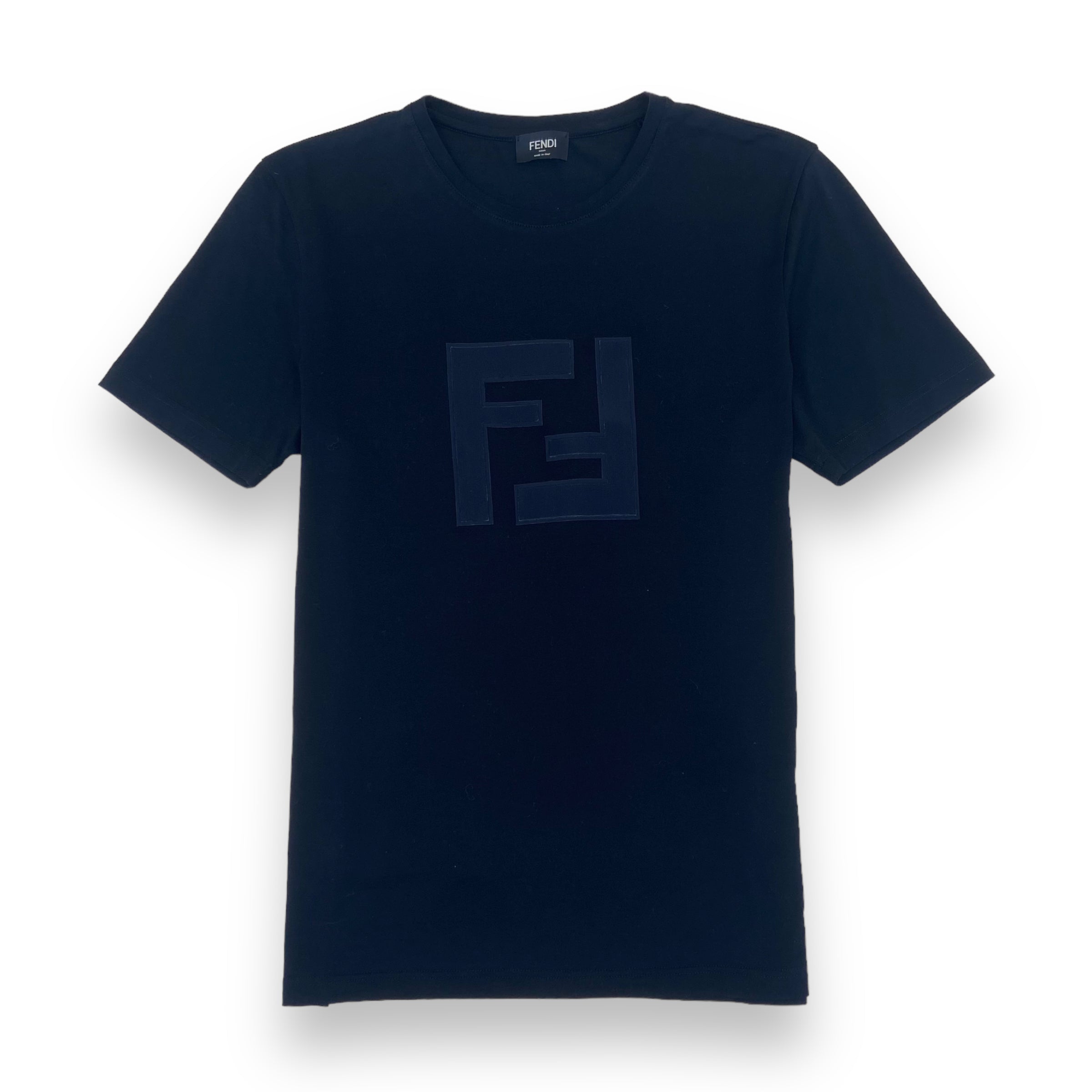FENDI FF T-SHIRT BLACK S
