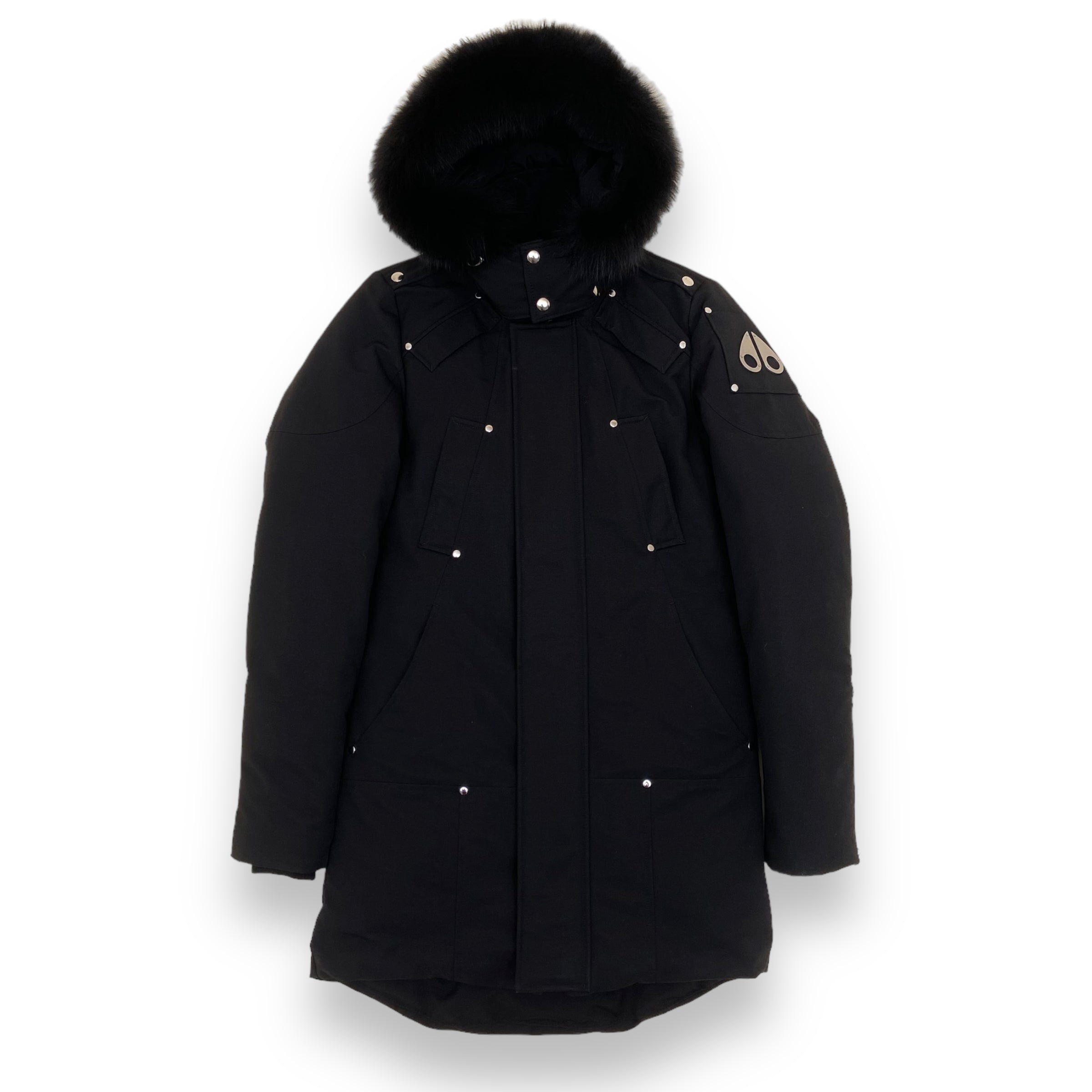 MOOSE KNUCKLES ORIGINAL STIRLING PARKA NEOSHEAR JACKET BLACK XS