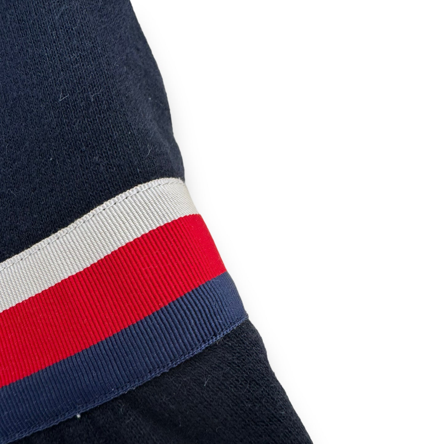 GUCCI COTTON WEB BOW DRESS NAVY AGE4