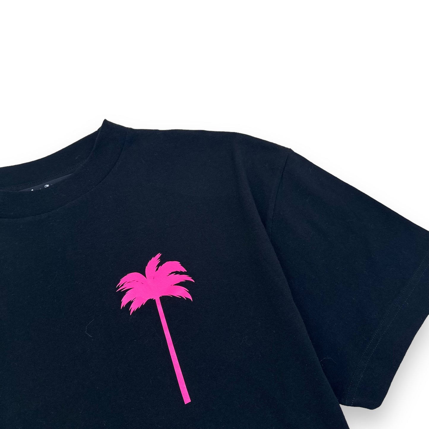 PALM ANGELS PALM TREE T-SHIRT PINK / BLACK M