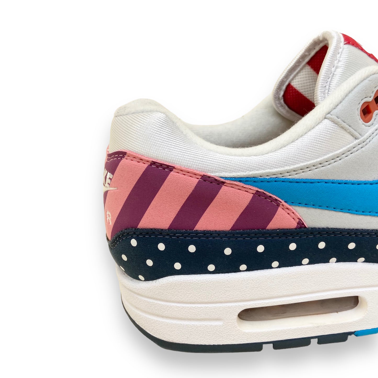 NIKE X PARRA AIR MAX 1 SNEAKERS WHITE / MULTI UK10