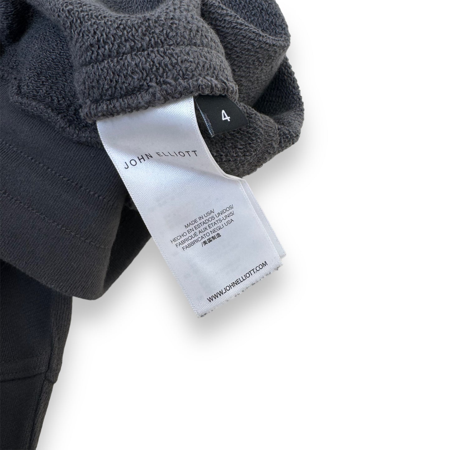 JOHN ELLIOT ESCOBAR SWEATPANTS GREY XL