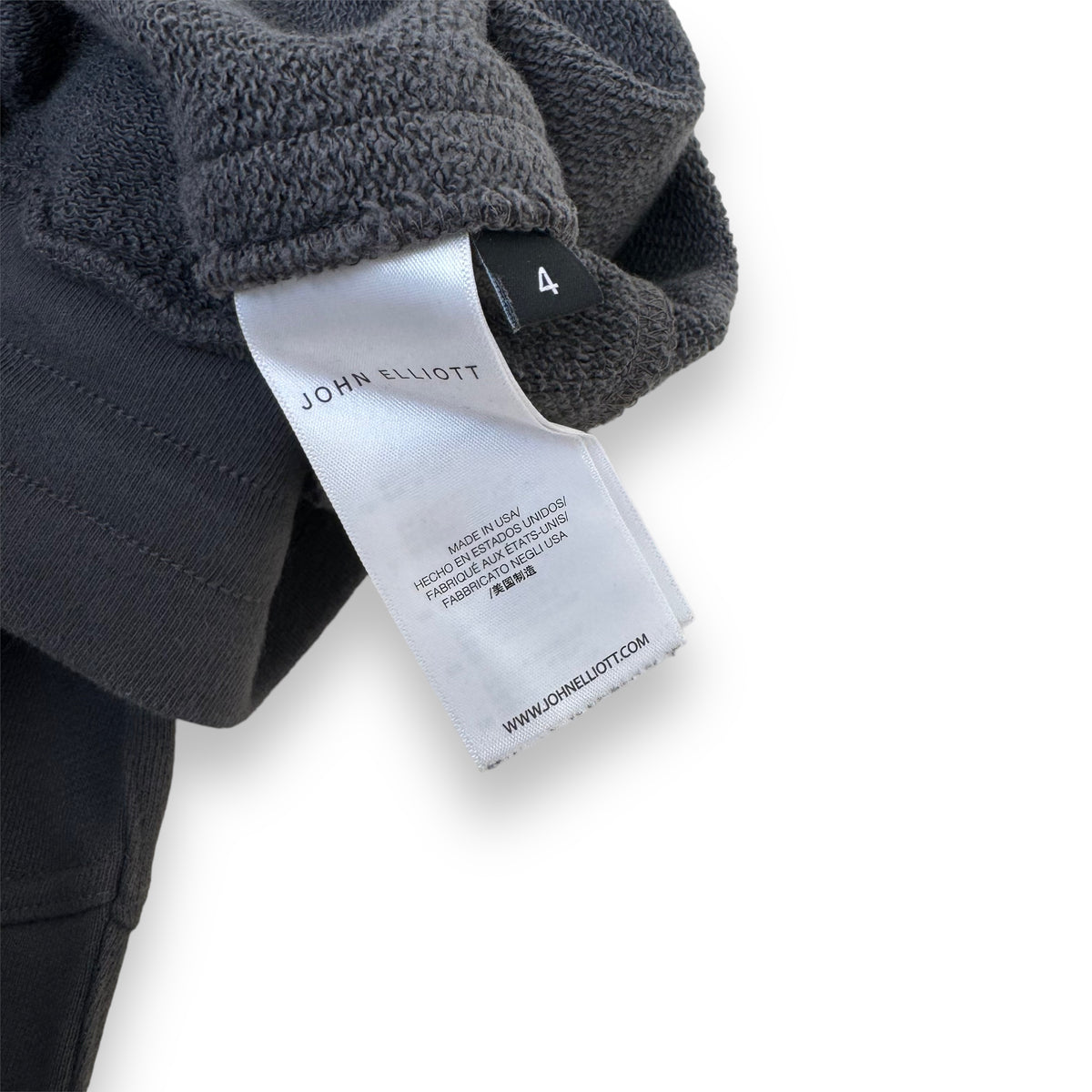 JOHN ELLIOT ESCOBAR SWEATPANTS GREY XL
