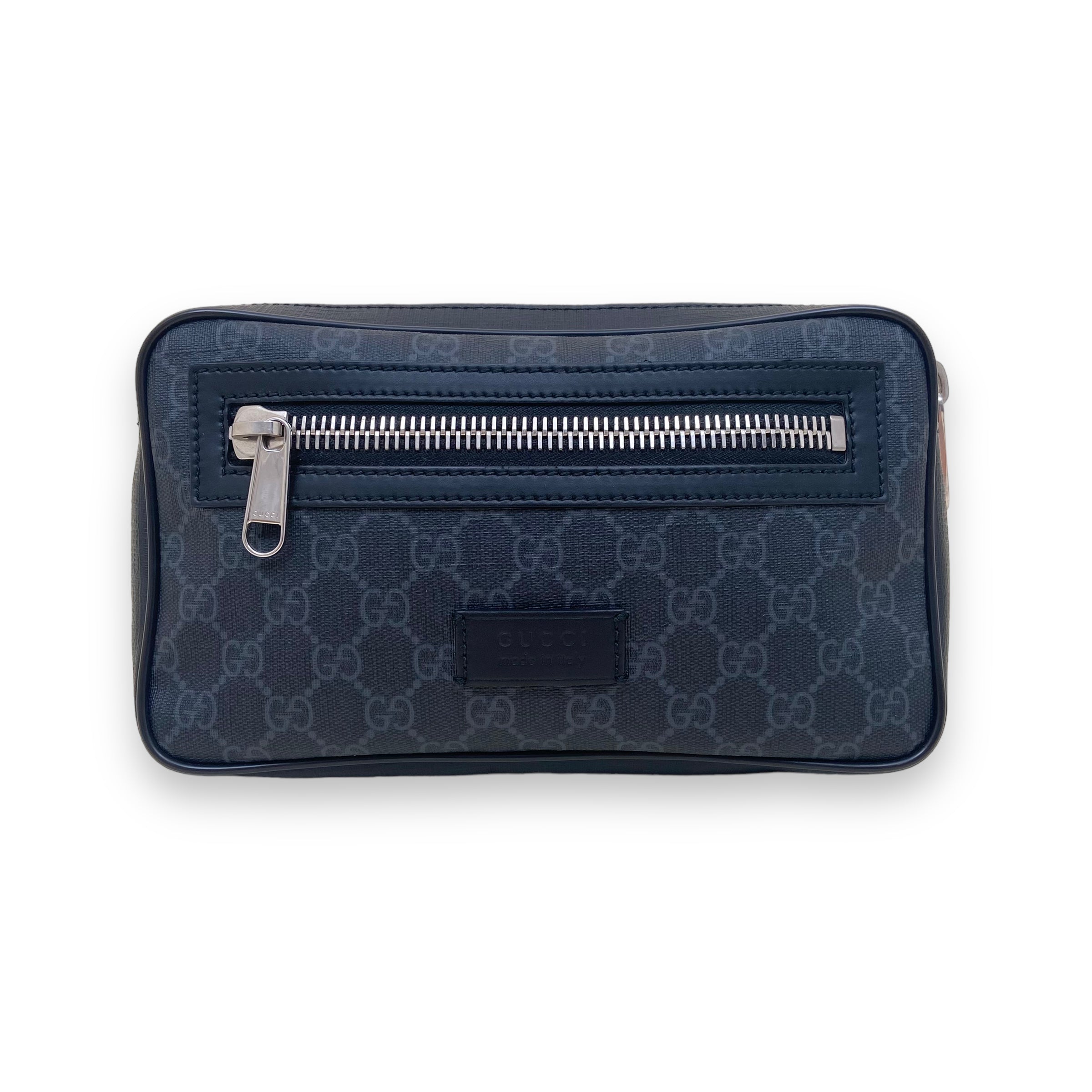 GUCCI GG BELT BAG BLACK