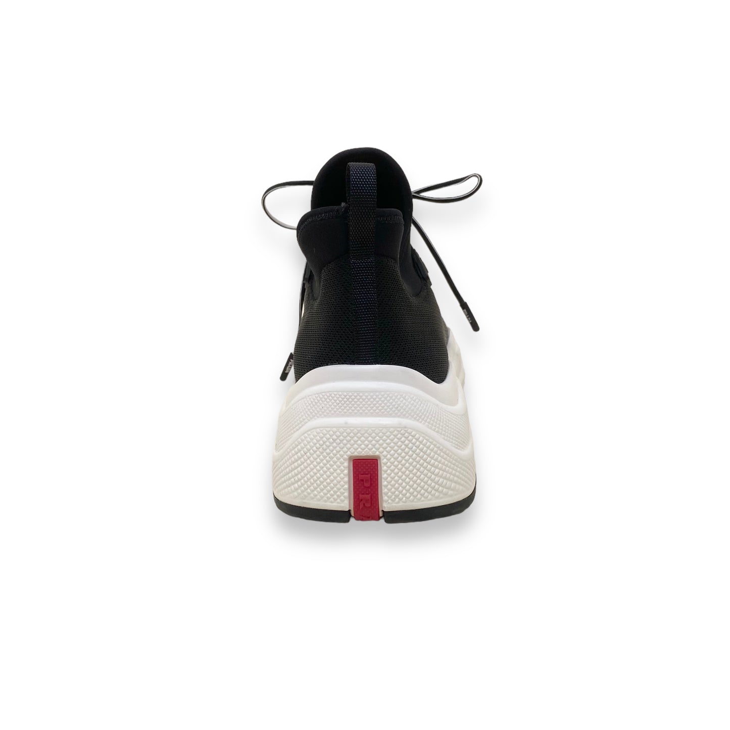 PRADA MESH AND NEOPRENE SNEAKERS BLACK UK6